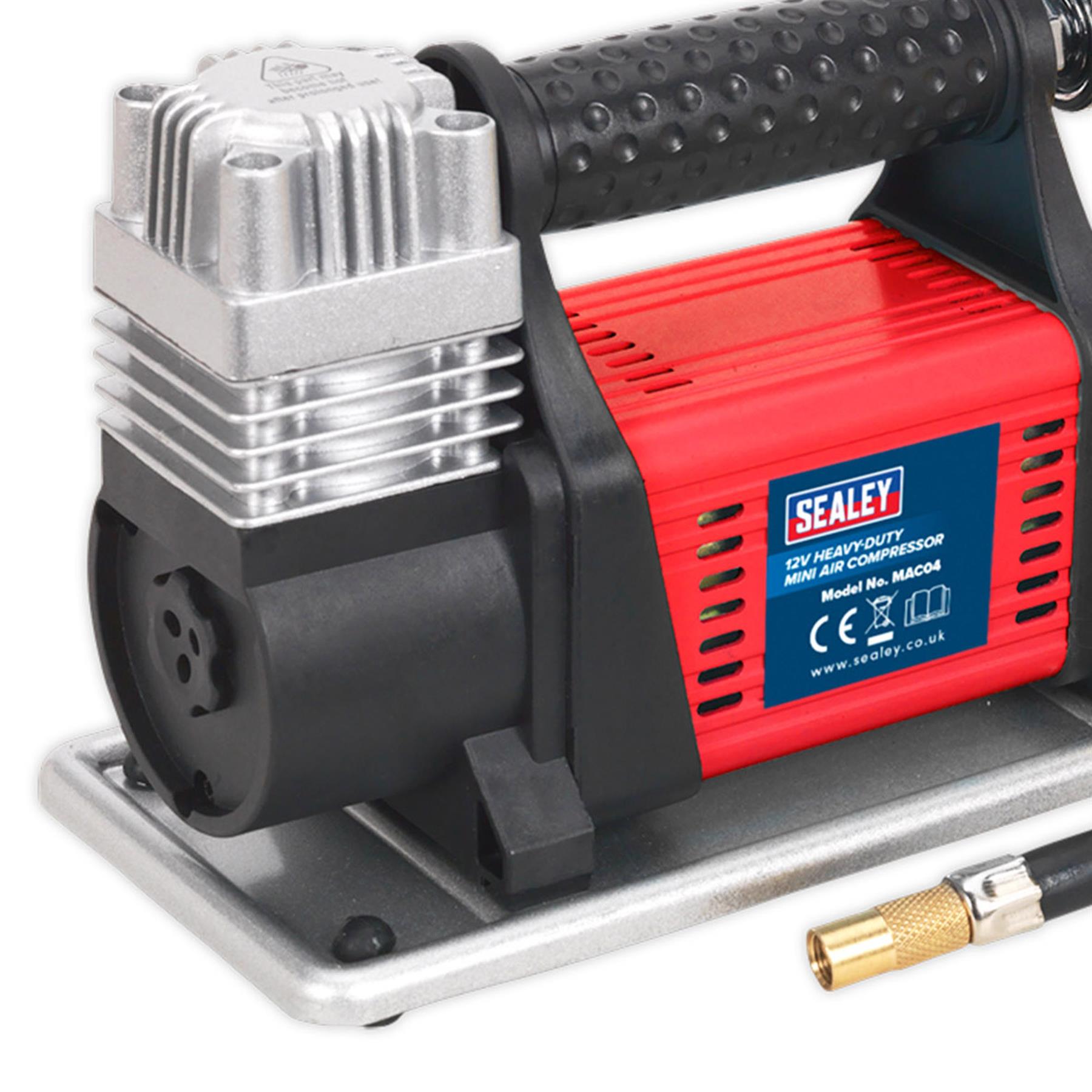 Sealey 12V Heavy-Duty Tyre Inflator/Mini Air Compressor