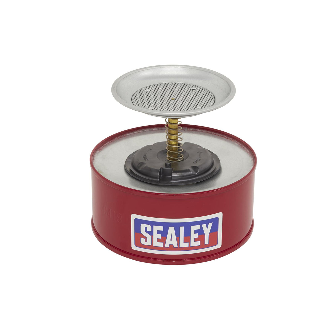 Sealey Plunger Can 1L Easy One-Handed Operation Convenient & Safe