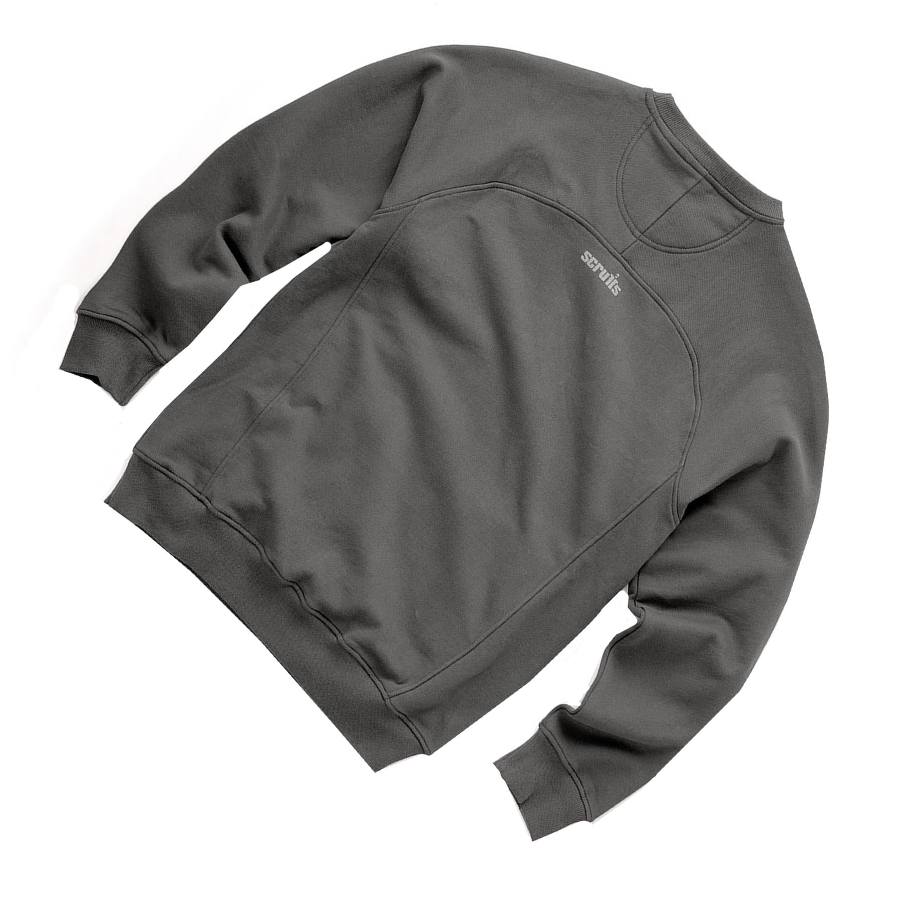 Scruffs Eco Worker Shirt Mens Work Sweatshirt Graphite XXXL