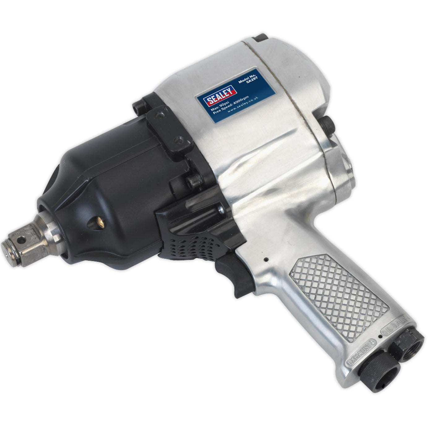 Sealey Air Impact Wrench 1"Sq Drive Pistol Type