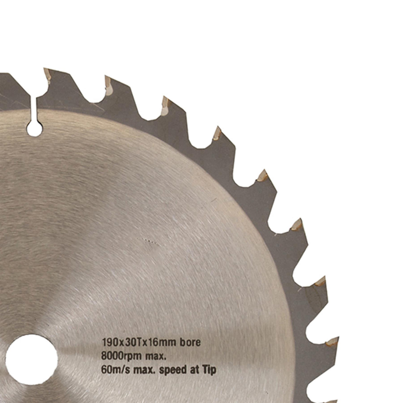 TCT Nail Blade 30T Circular Saw Blade 190mm X 16 Wood Mdf Hardwood Quality