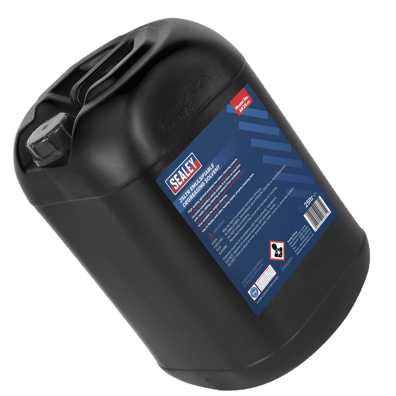 Sealey Degreasing Solvent Emulsifiable 25L
