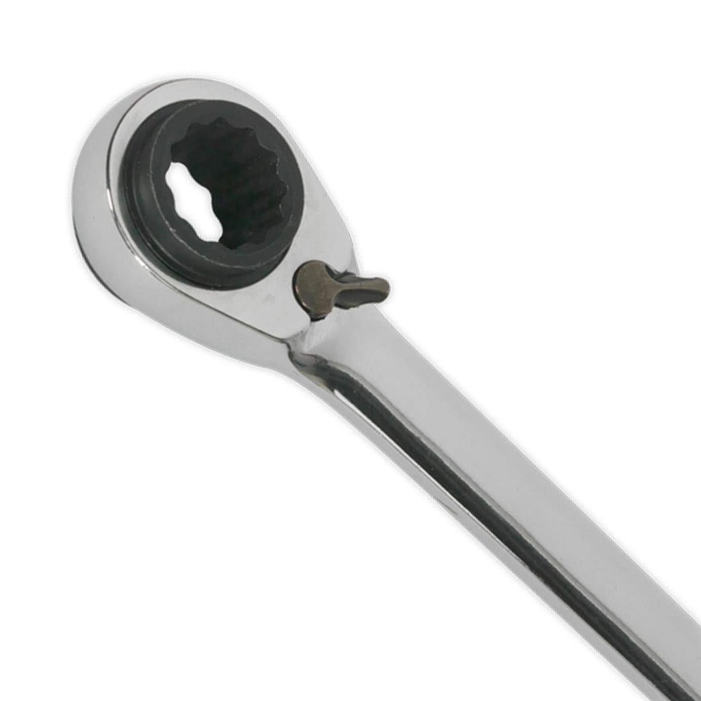 Sealey Ratchet Ring Spanner 4-in-1 Reversible Metric