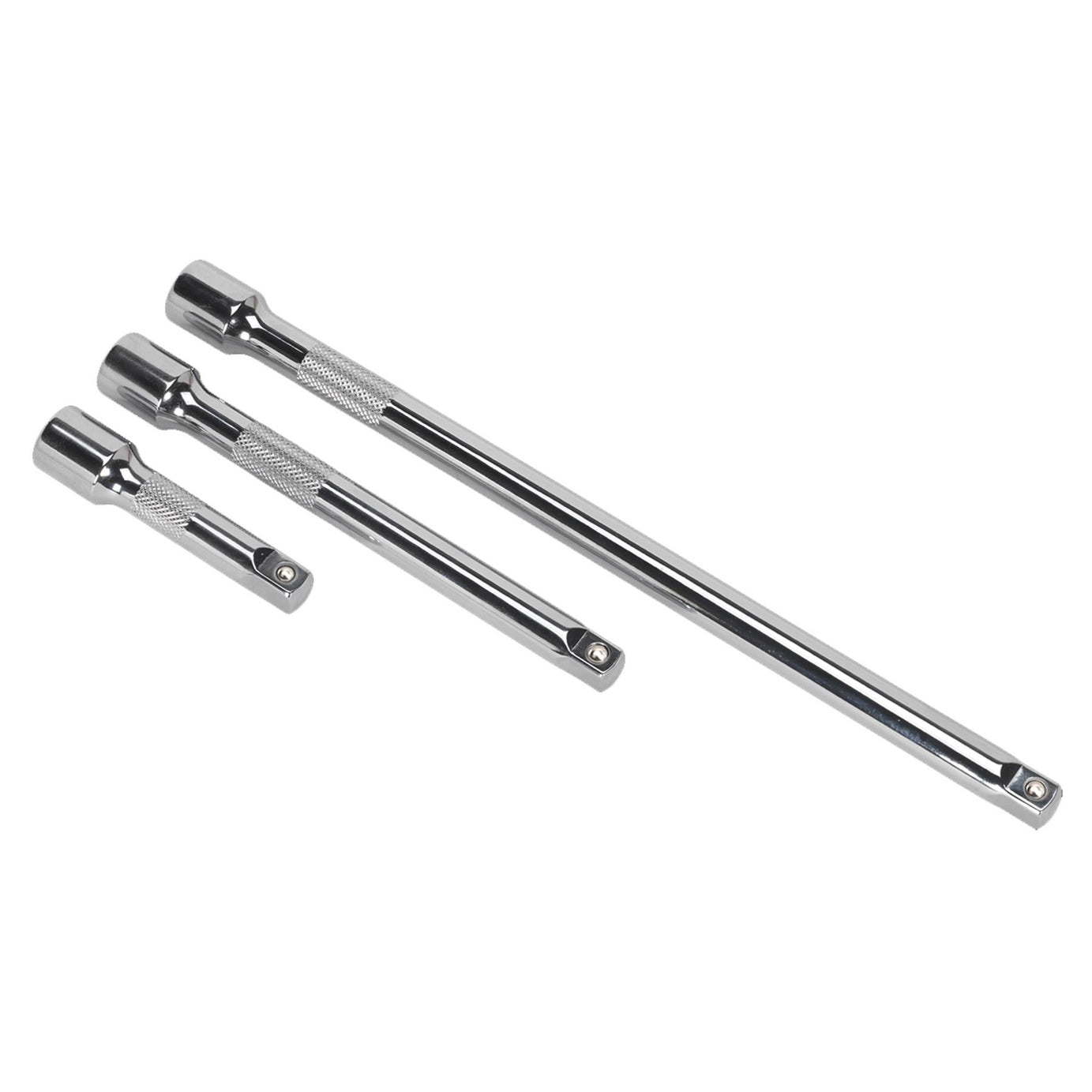 Sealey Extension Bar Set 3pc 3/8"Sq Drive Premier Hand Tools