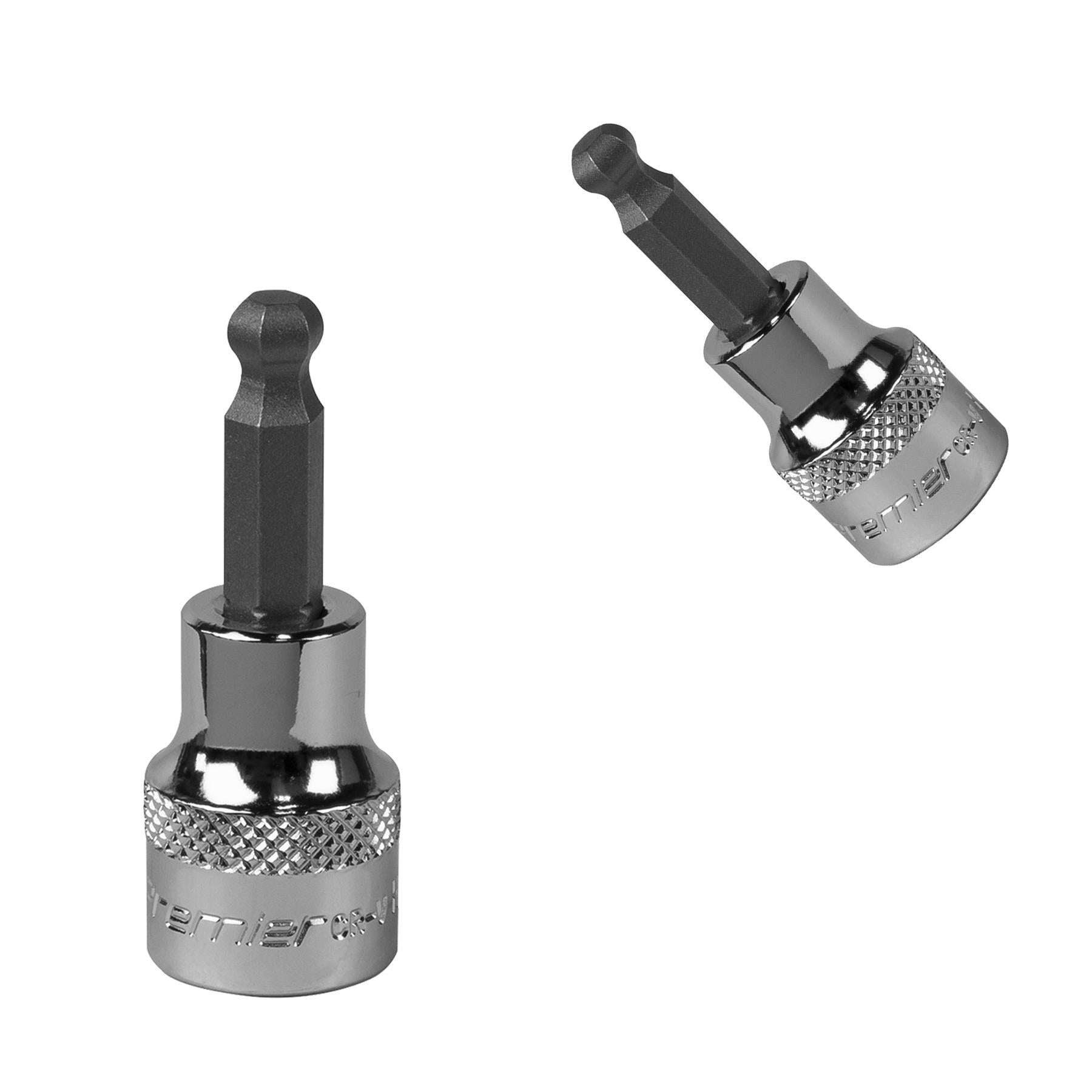 Sealey Ball-End Hex Socket Bit 6mm 3/8"Sq Drive Chrome Vanadium Steel