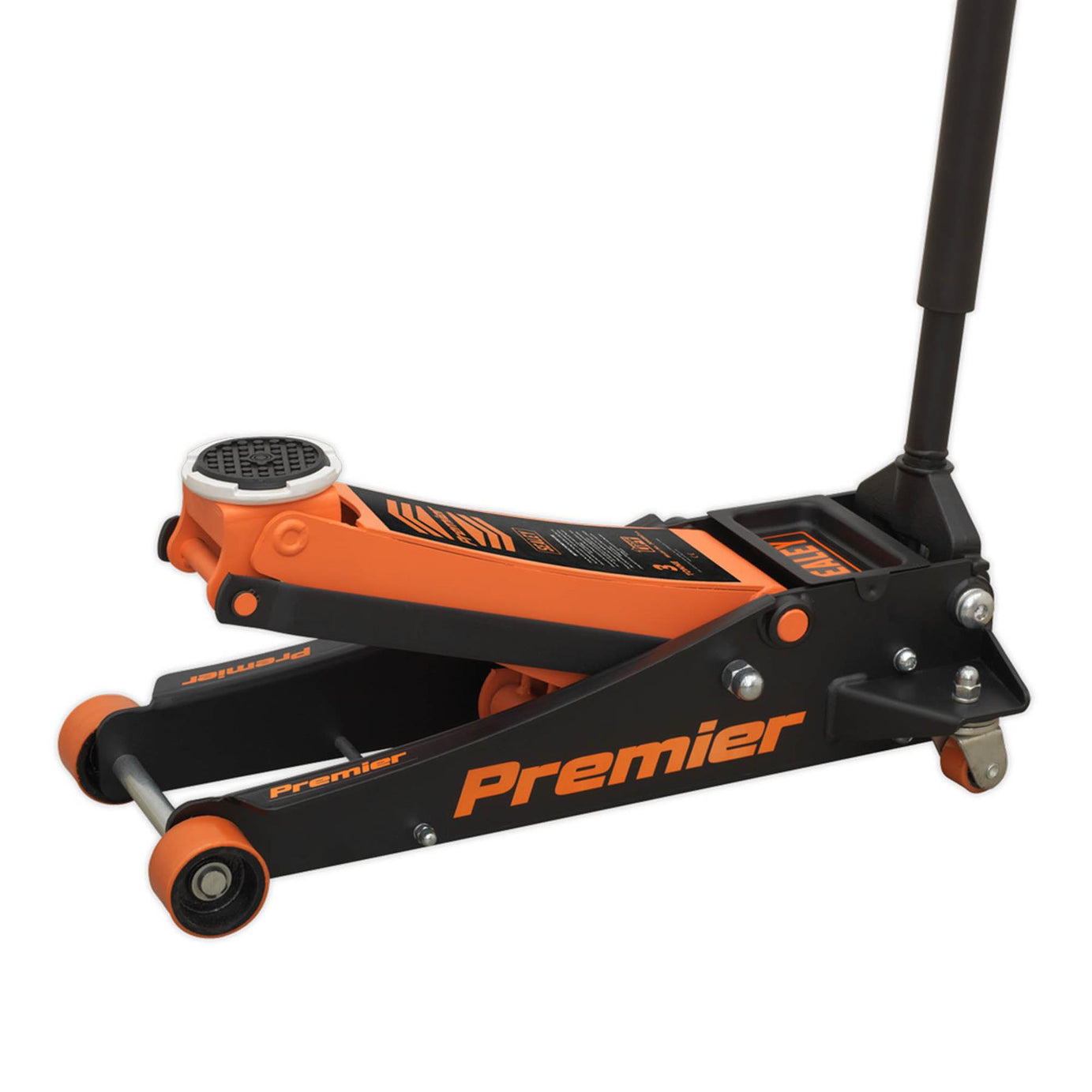 Sealey Trolley Jack 3 Tonne Rocket Lift Orange