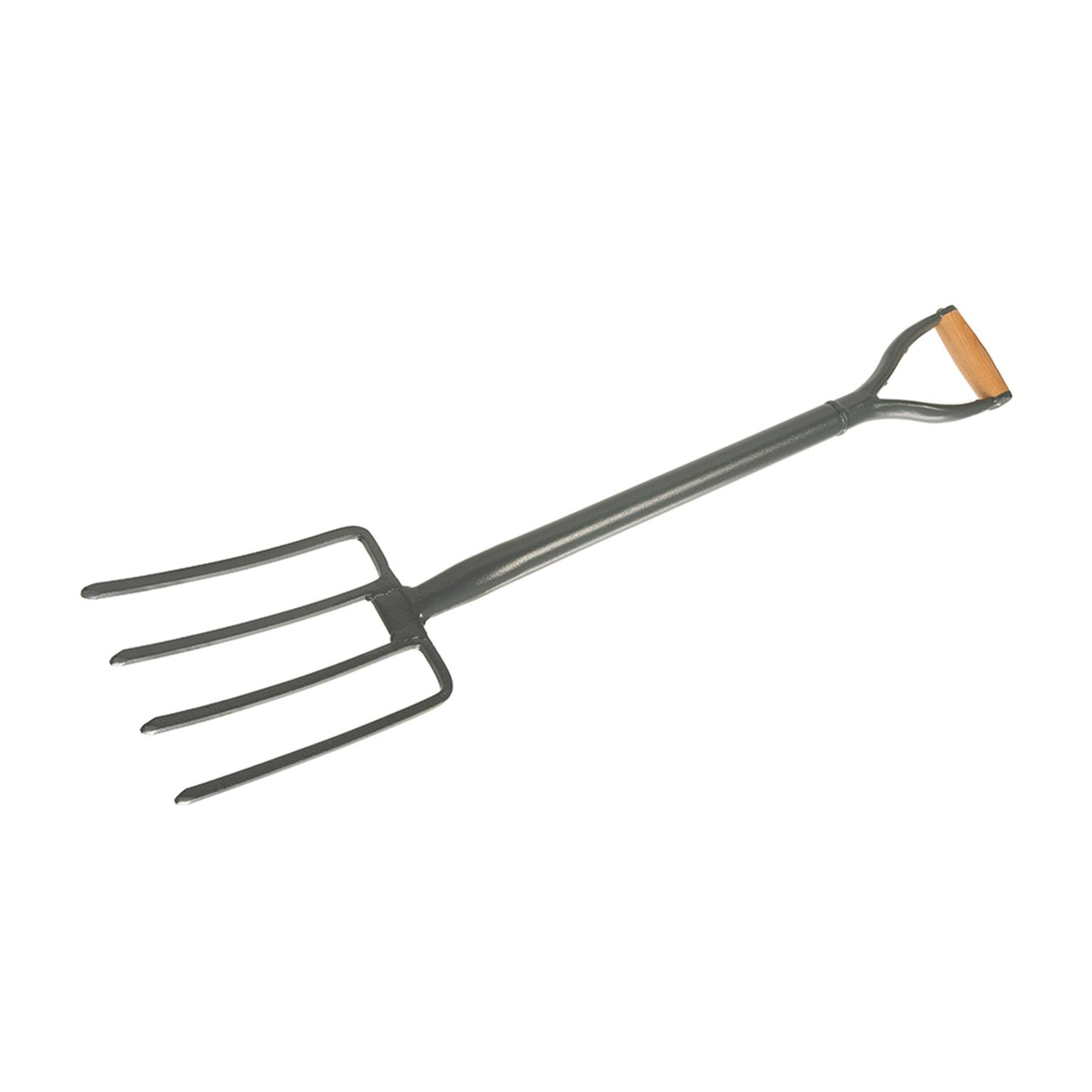 Digging Fork 990mm Gardening Head L X W: 280 X 190mm Hammered Paint Finish