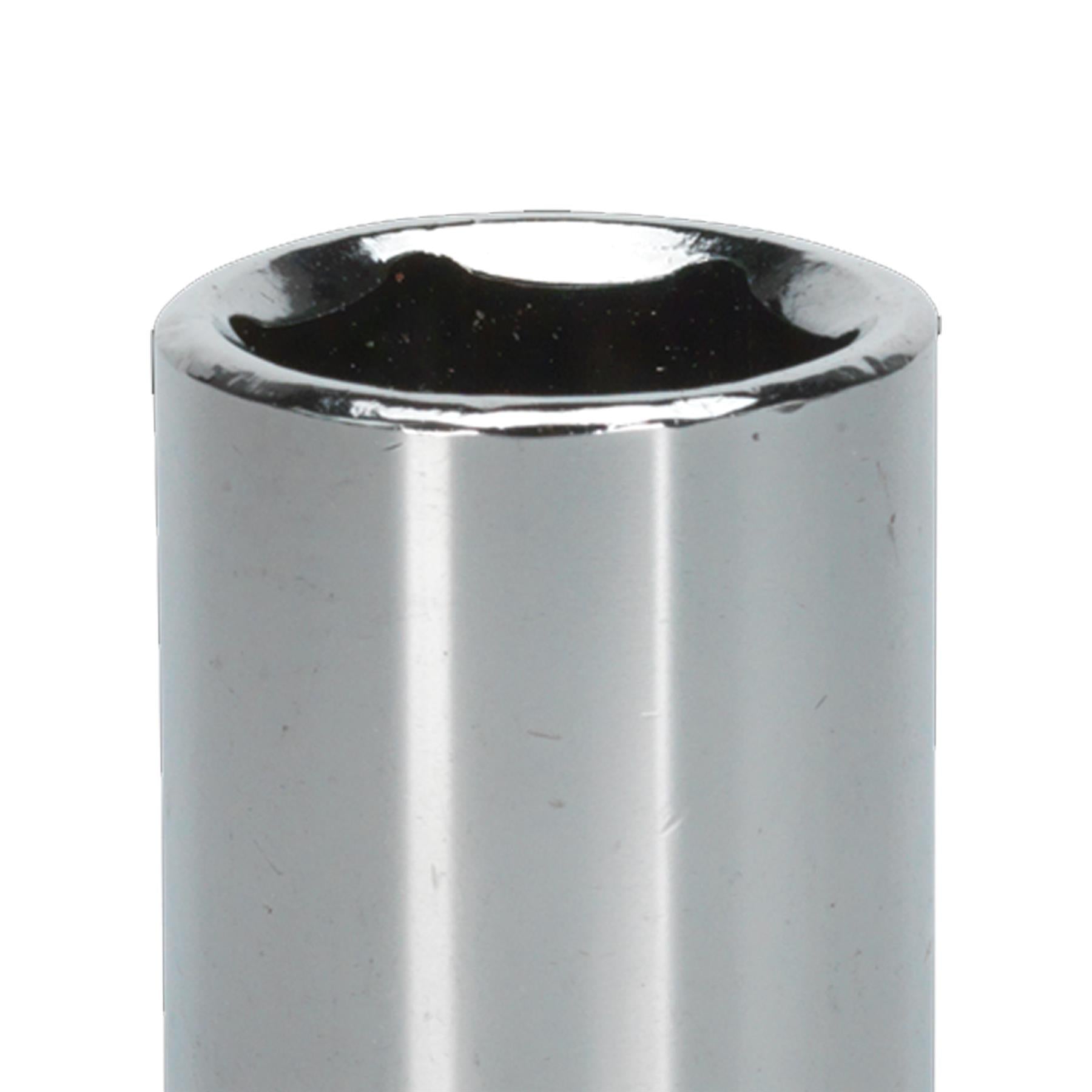 Sealey WallDrive Socket 15mm Deep 3/8"Sq Drive Chrome plated