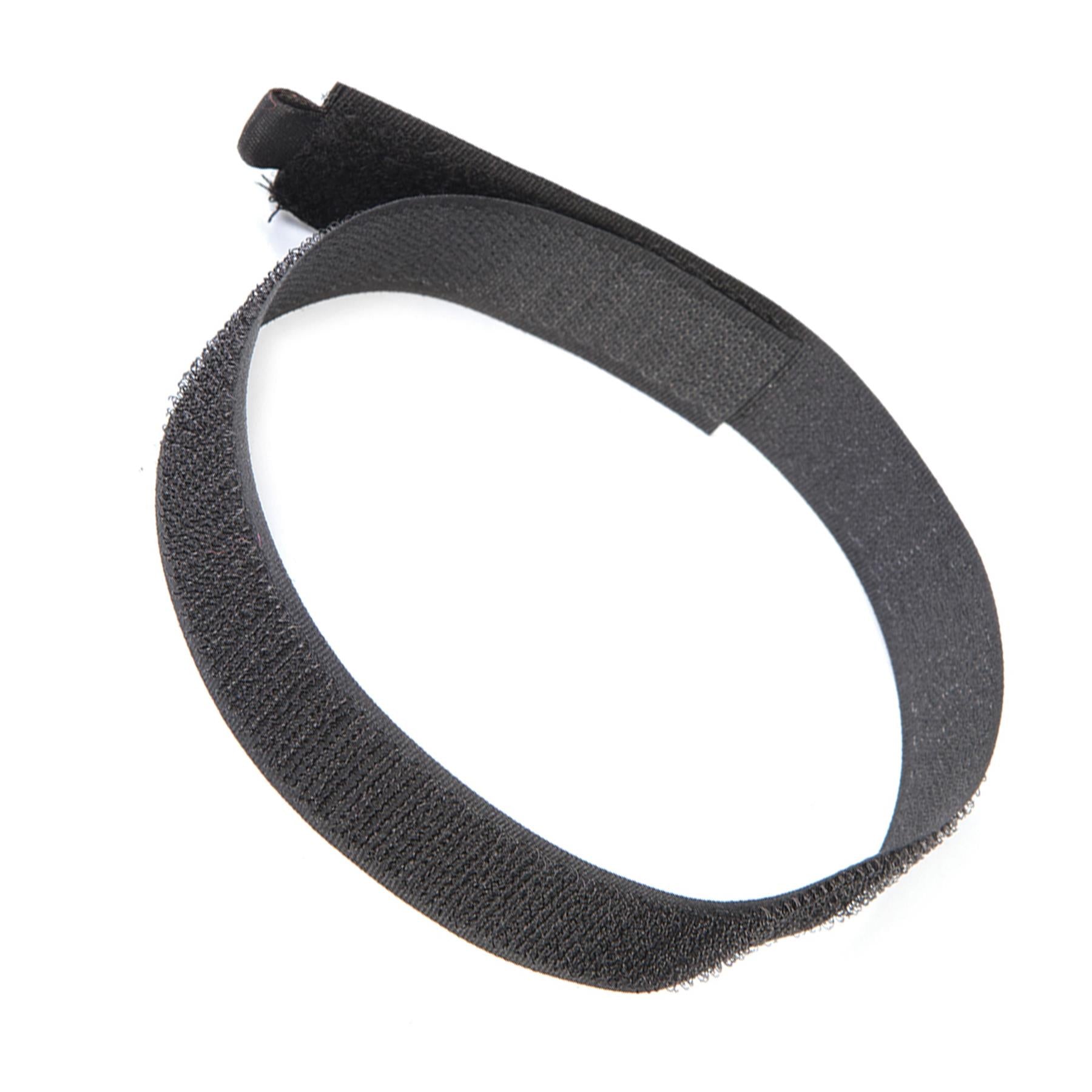 Hook and Loop 450mm Black Nylon strap strapping Cable Ties with buckle Band luggage Strap