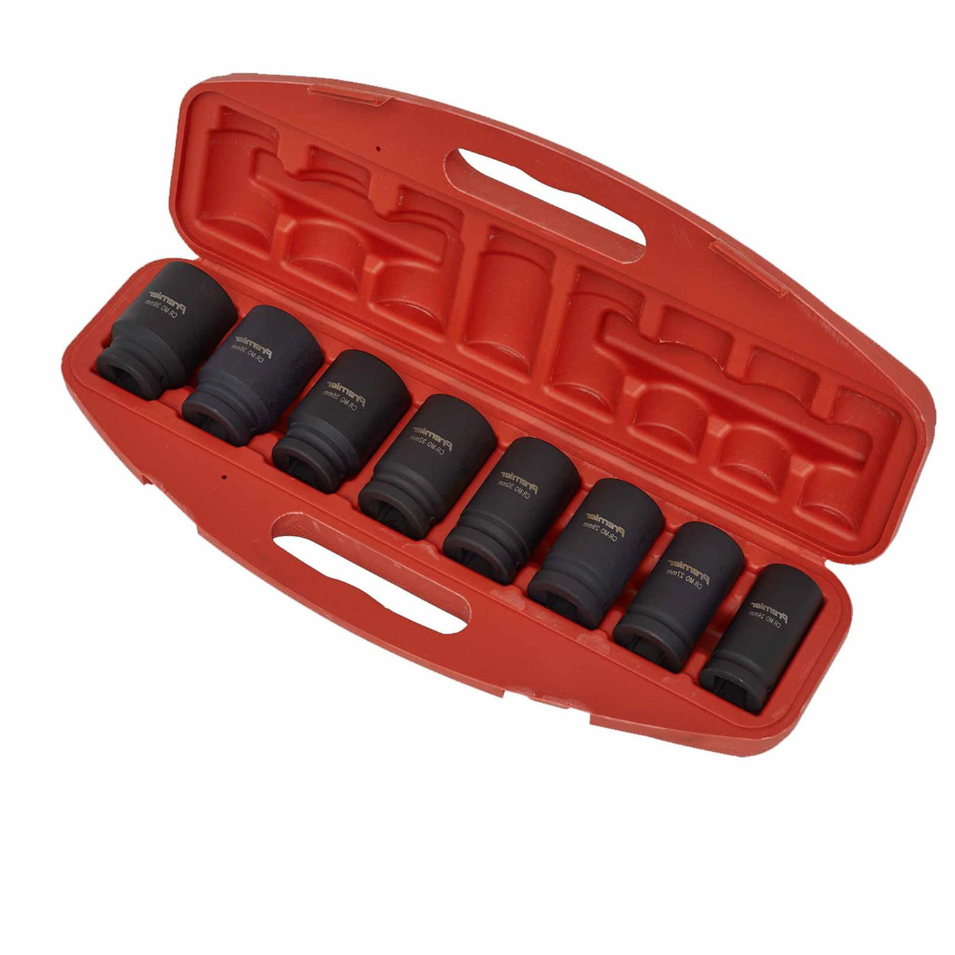 Sealey Impact Socket Set 8pc Deep 3/4"Sq Drive Metric
