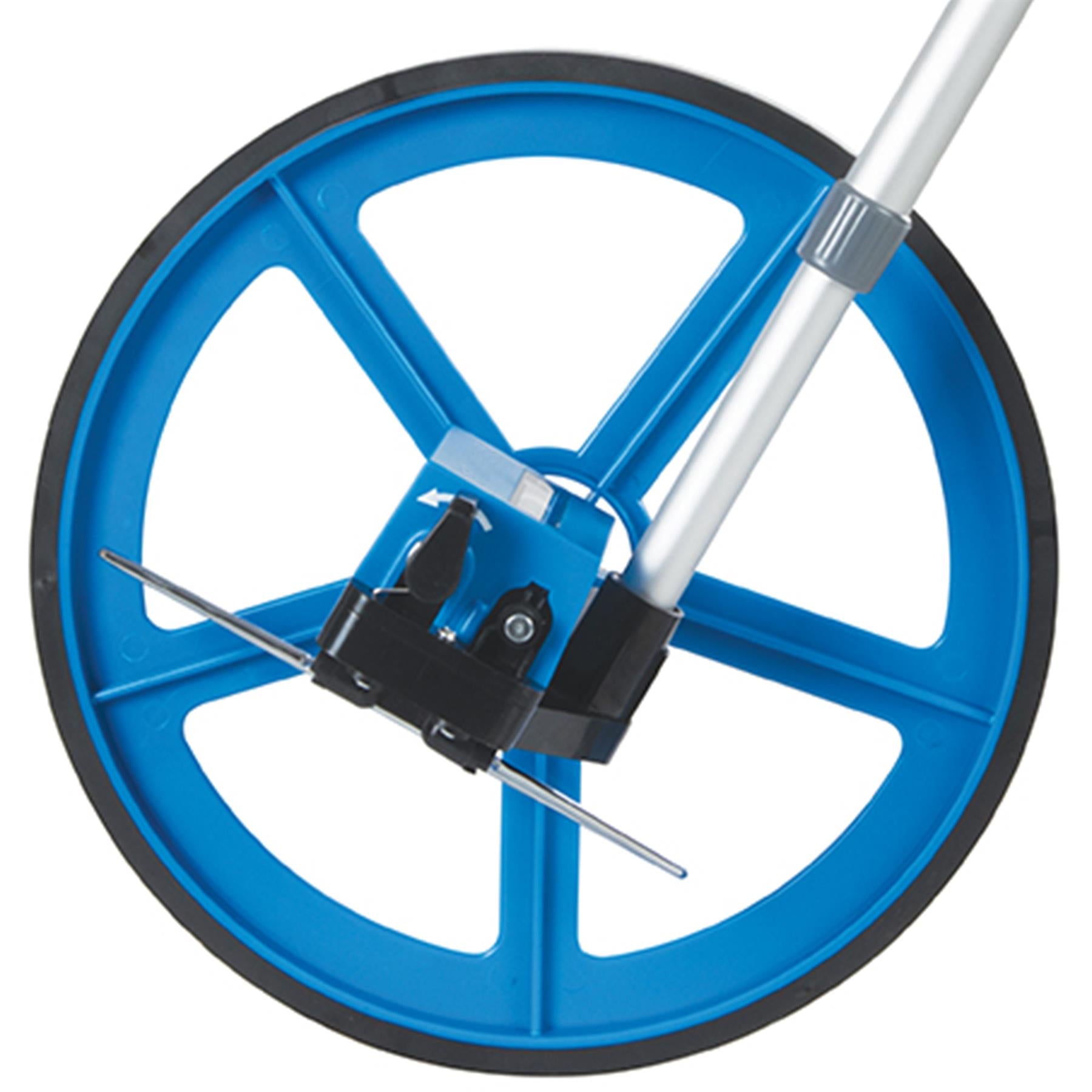 Metric Measuring Wheel 0 - 99,999.9M Aluminium Handle With Rubber Grip