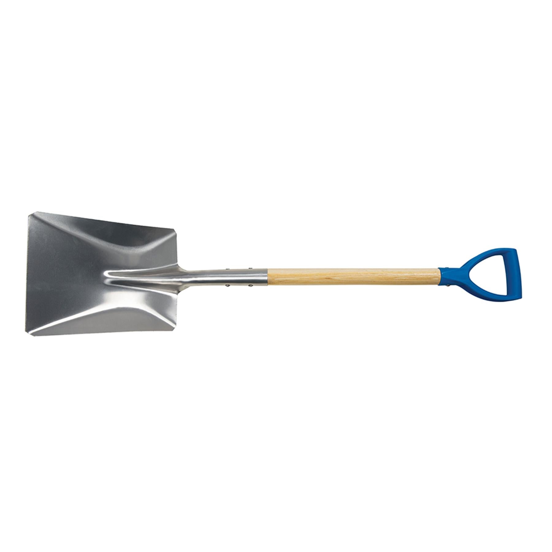 Aluminium Shovel 1030mm - Gardening Hand Tool 300 X 250mm Head Weight 0.5Kg