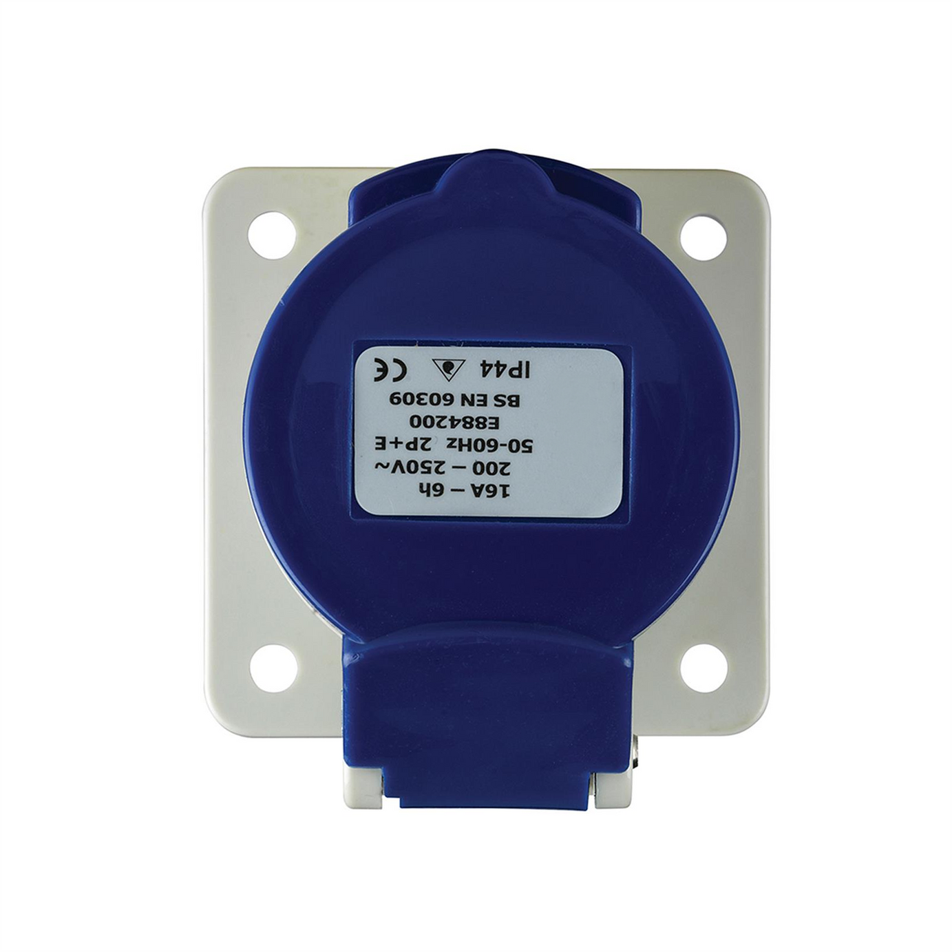 Defender 230V Panel Socket 16A Easy to handle ergonomic design