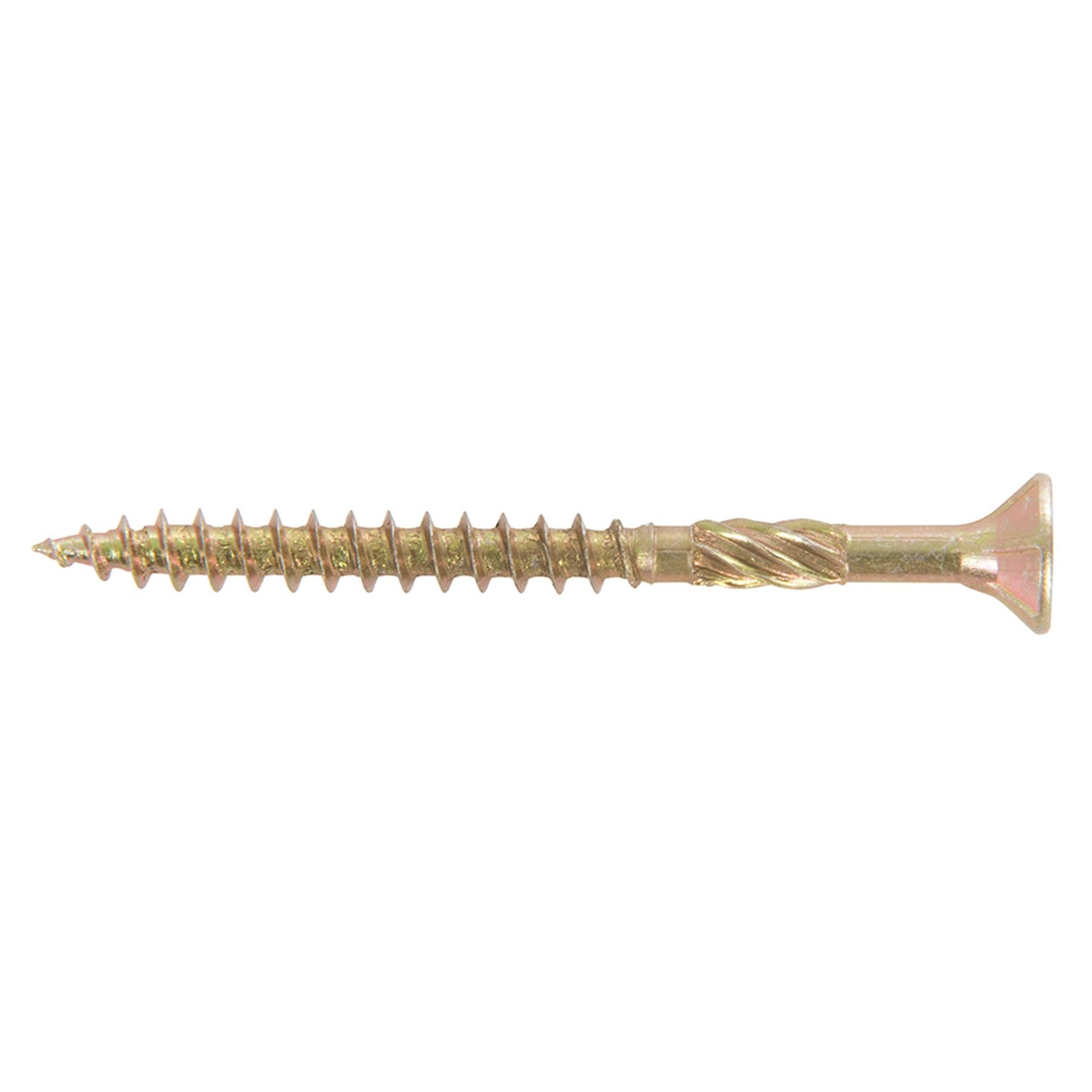 4x50mm Goldstar Advanced Screws Self Drilling Hard Soft Wood Chipboard Countersink 200PK