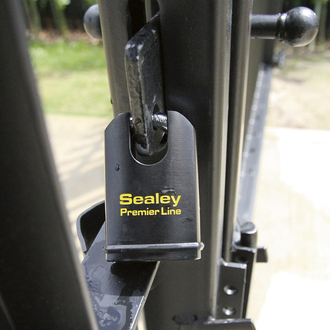 Sealey Steel Body Padlock Shrouded Shackle 61mm