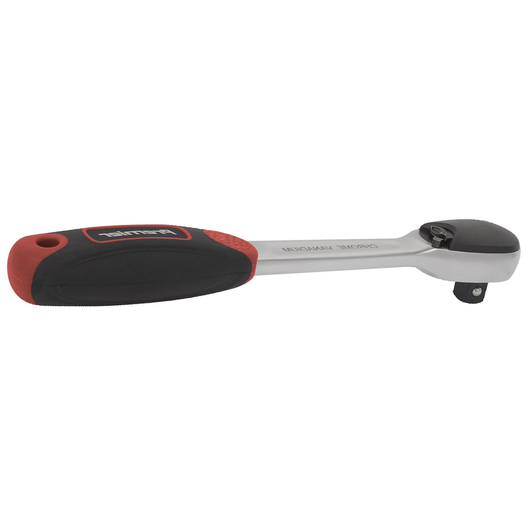 Sealey Ratchet Wrench 3/8"Sq Drive Dust-Free Flip Rev - Platinum