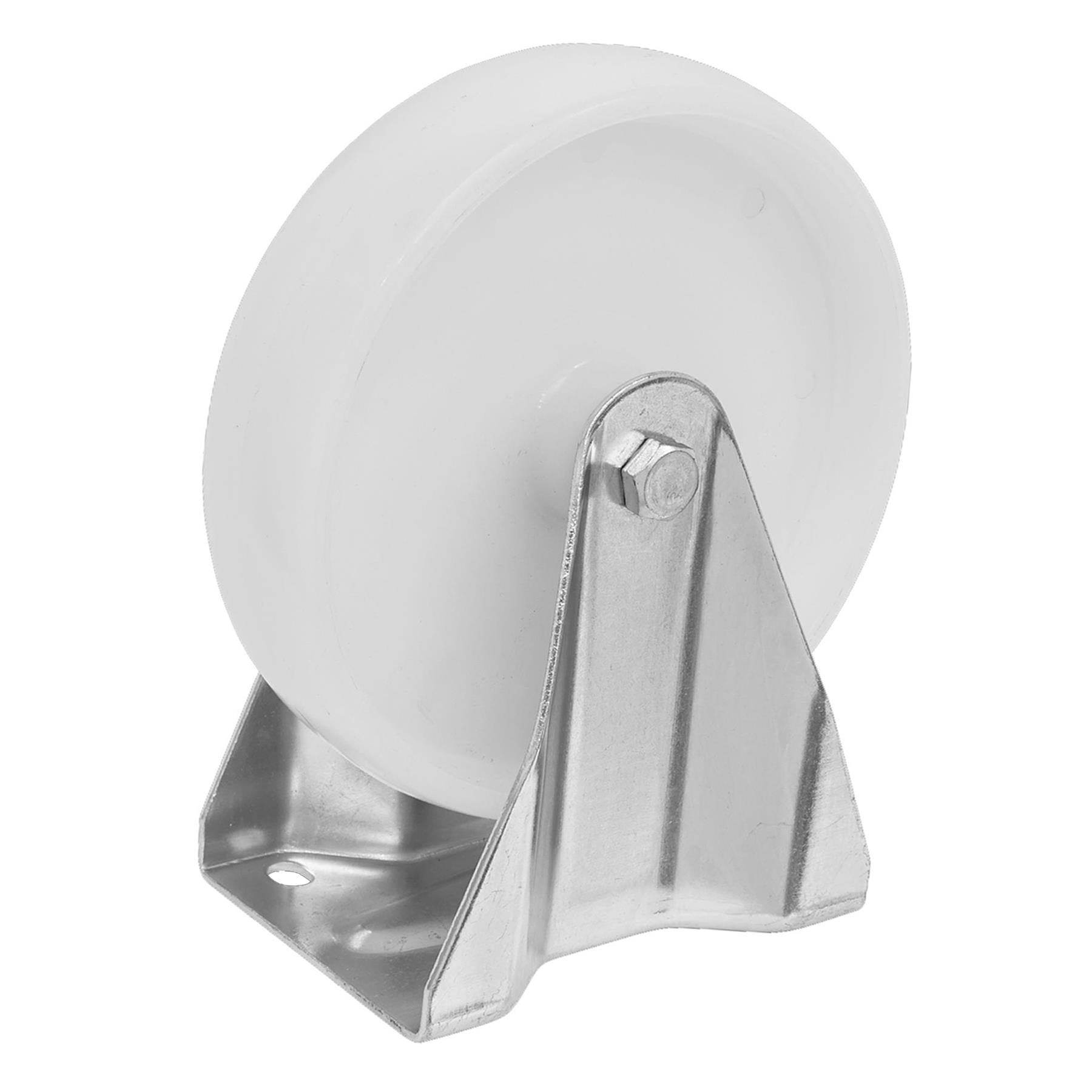 Sealey Heavy-Duty Nylon Fixed Plate Castor Wheel 100mm - Trade