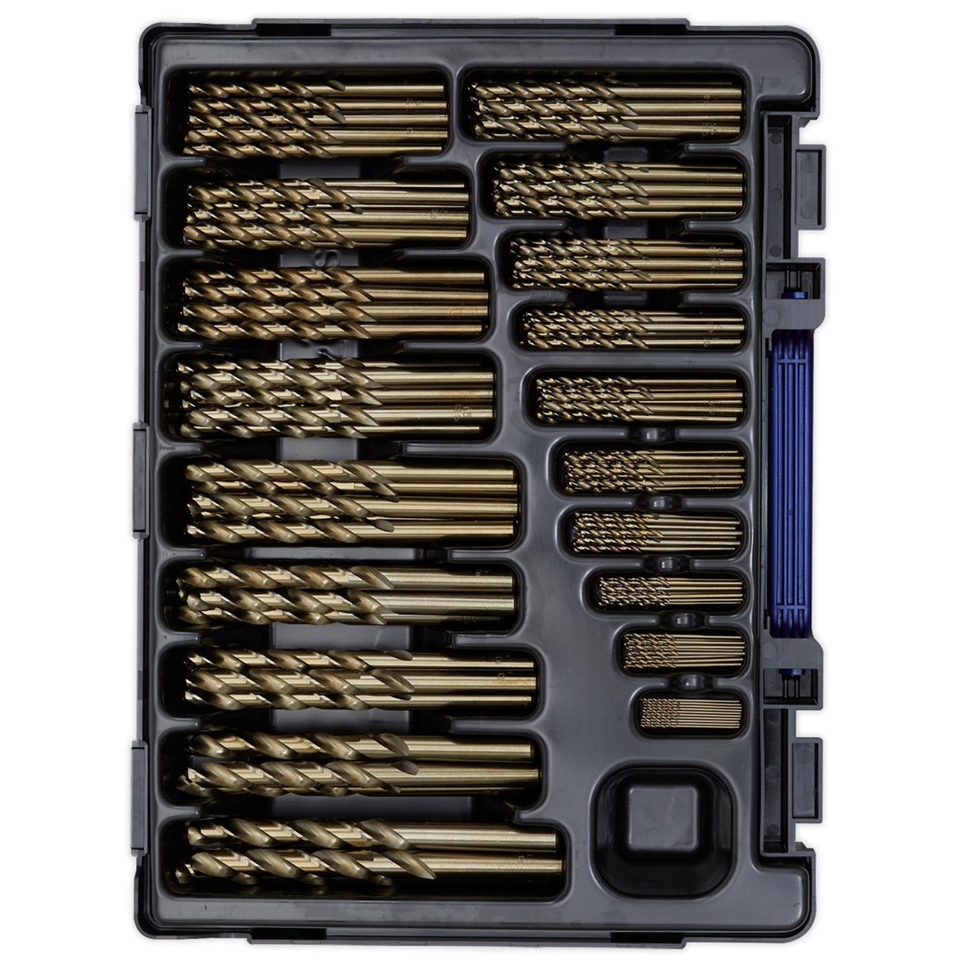 Sealey HSS Cobalt Fully Ground Drill Bit Assortment 170pc 1-10mm