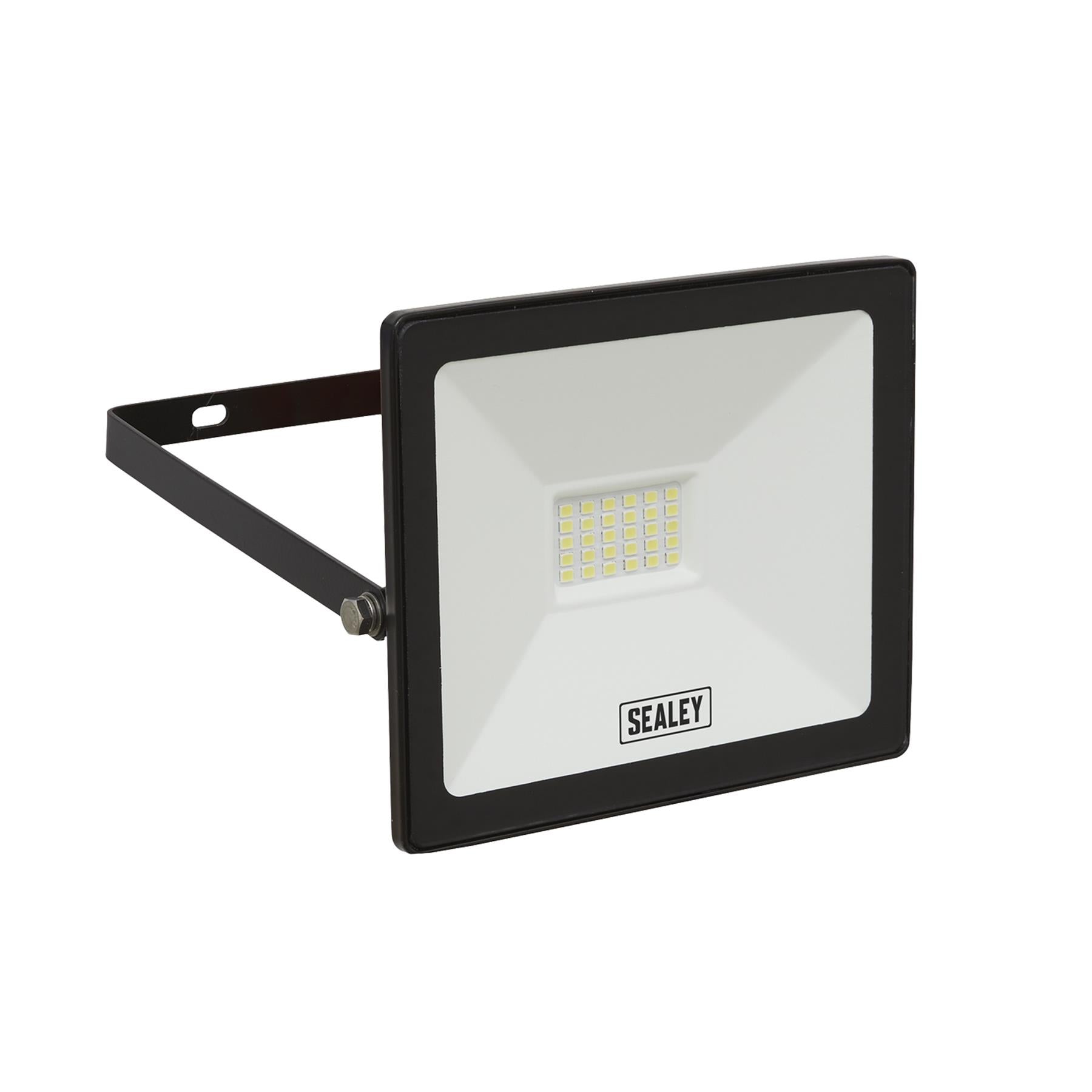 Sealey Extra Slim Floodlight with Wall Bracket 20W SMD LED