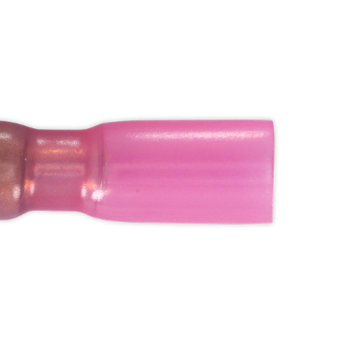 Sealey Heat Shrink Butt Connector with Crimp & Solder Red Pk of 25