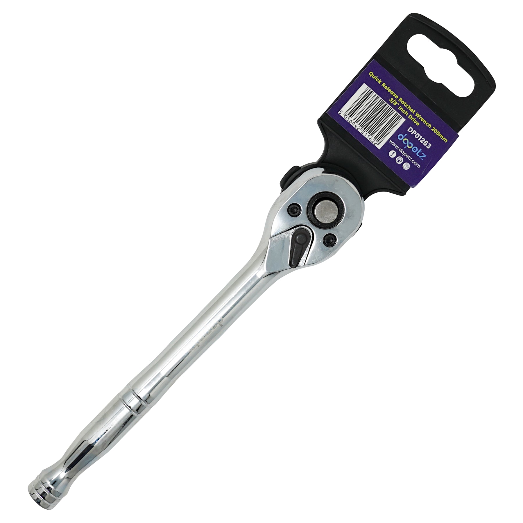 Quick Release Ratchet Wrench 200mm 3/8" Inch Drive With Warranty Crv