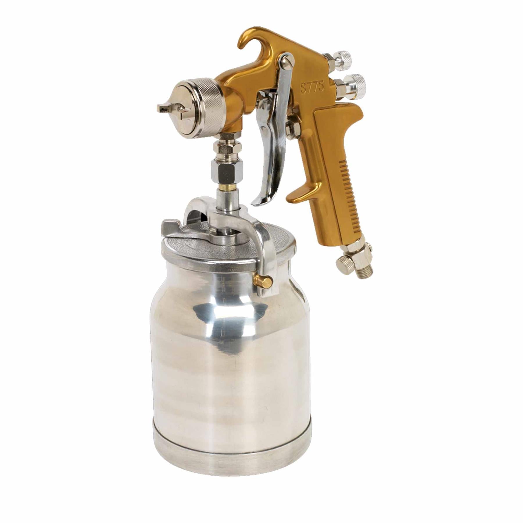 Sealey Spray Gun Suction Feed Siegen Brand 1.7mm Set-Up