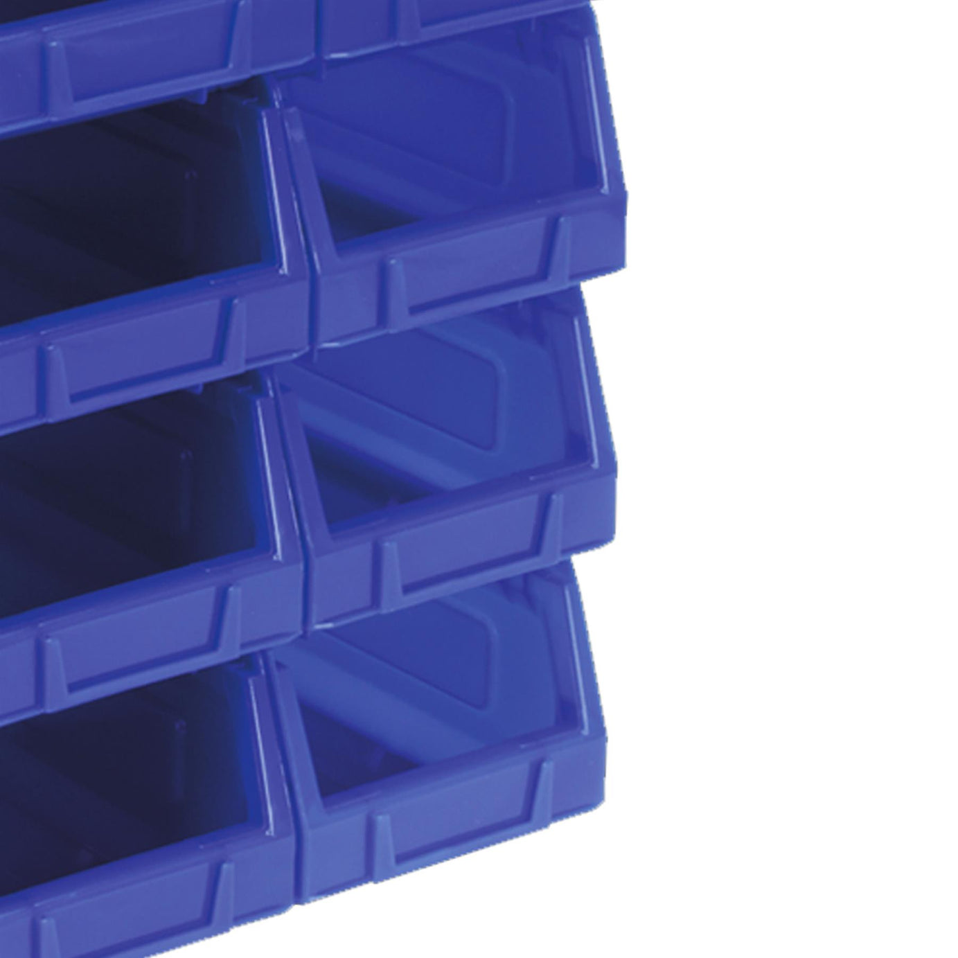 Sealey Plastic Storage Bin 105 x 165 x 85mm - Blue Pack of 24