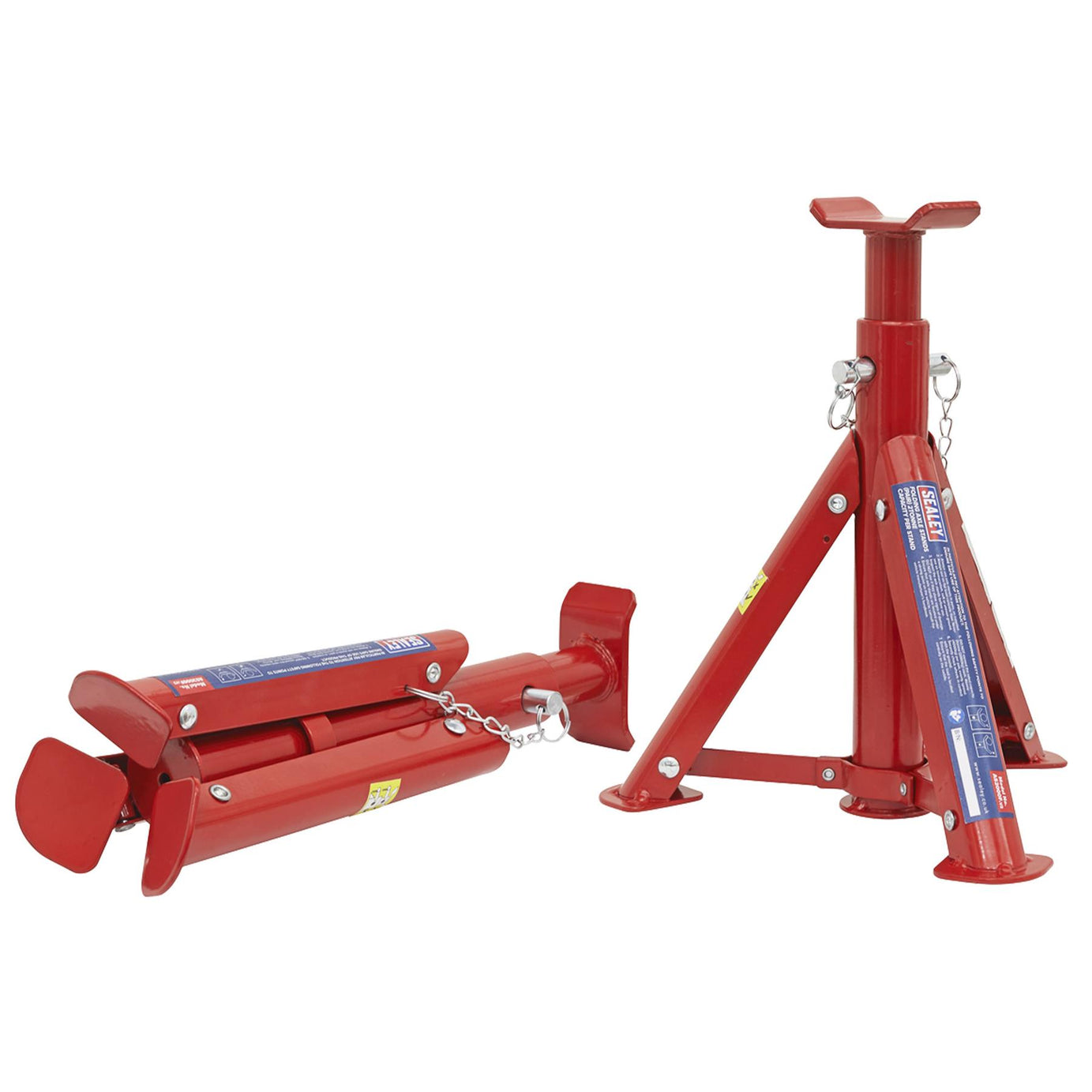 Sealey Axle Stands 2tonne Capacity Per Stand 4tonne Per Pair Tuv/Gs Axel Stand