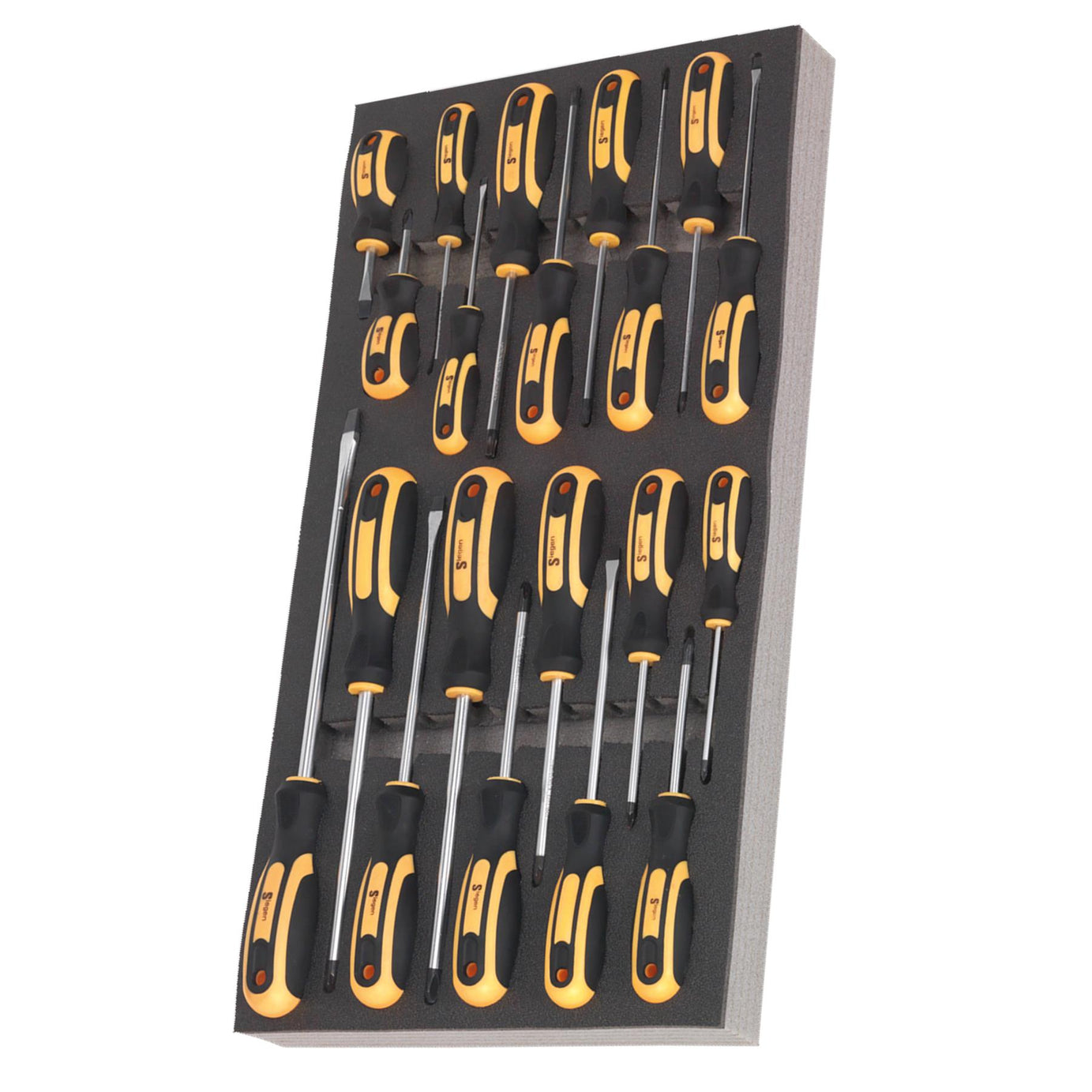 Sealey Tool Tray with Screwdriver Set 20pc