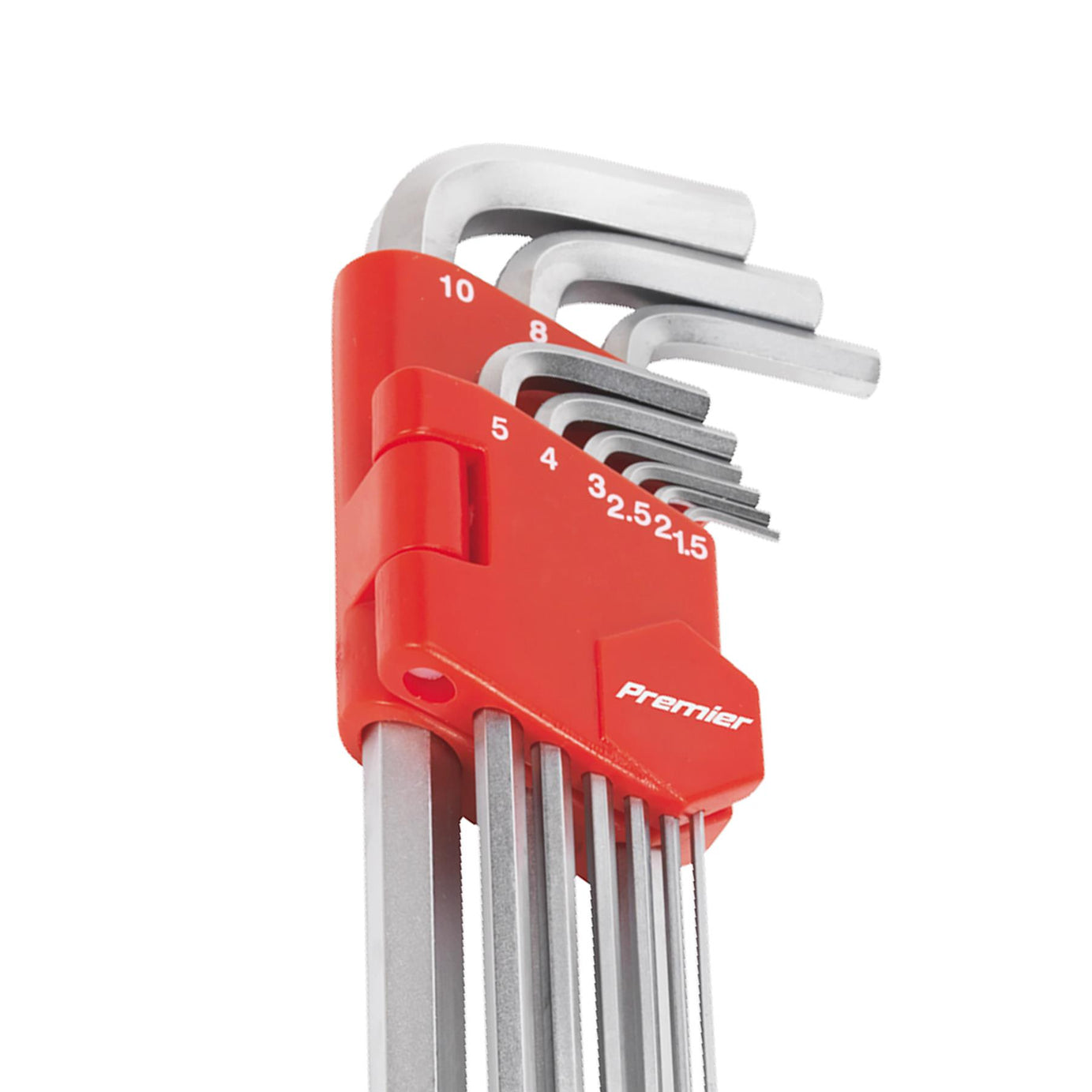 Sealey Ball-End Hex Key Set 9pc Extra-Long Metric