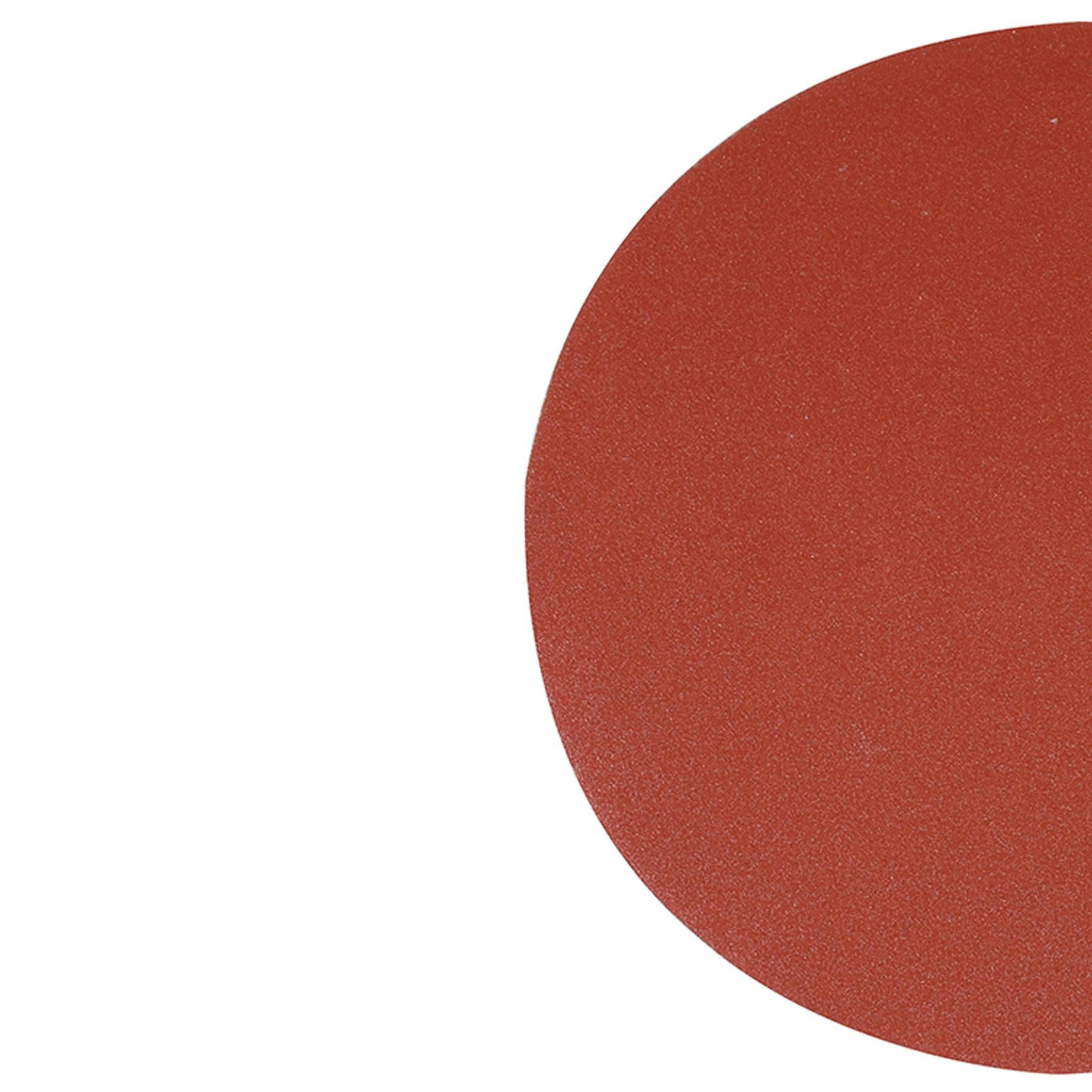 Sanding Discs 180mm 10Pk Grit 240 Hook & Loop Aluminium Oxide Sander Polishers