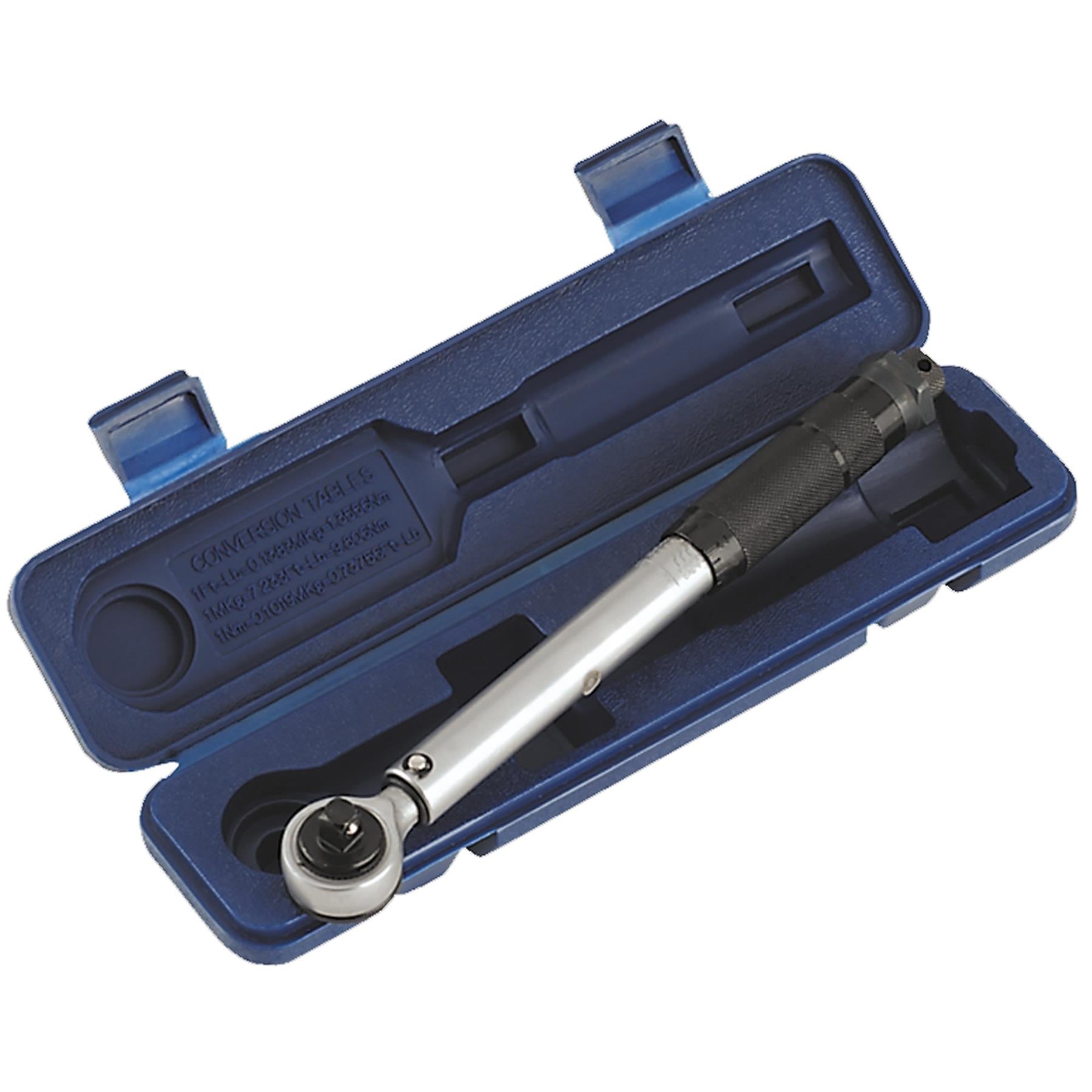 Sealey Micrometer Torque Wrench 3/8"Sq Drive Calibrated