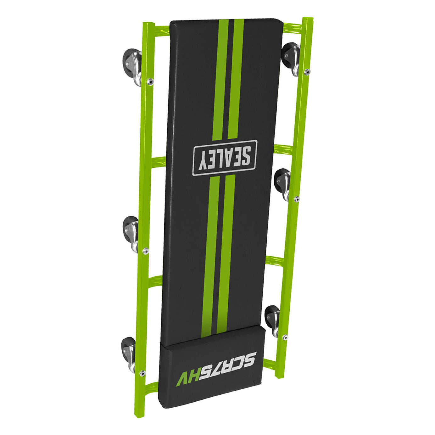 Sealey 36" American-Style Creeper Steel Frame & 6 Wheels - Hi-Vis