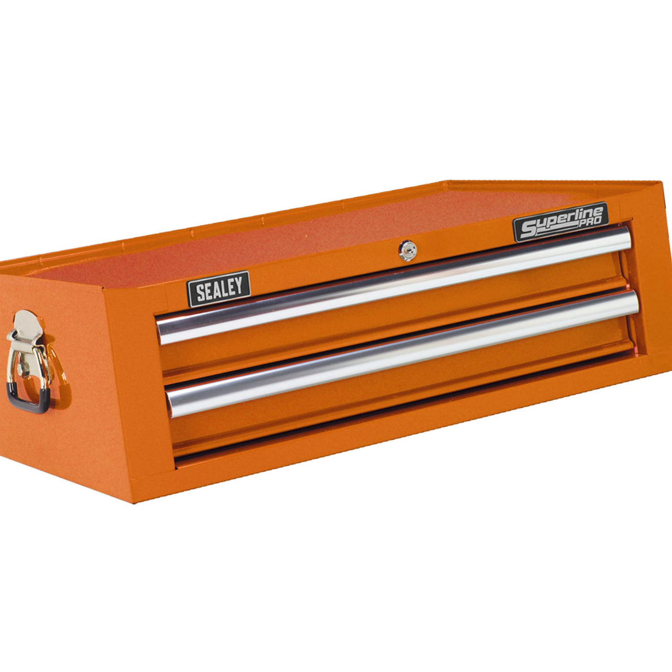 Sealey Mid-Box 2 Drawer with Ball Bearing Slides - Orange