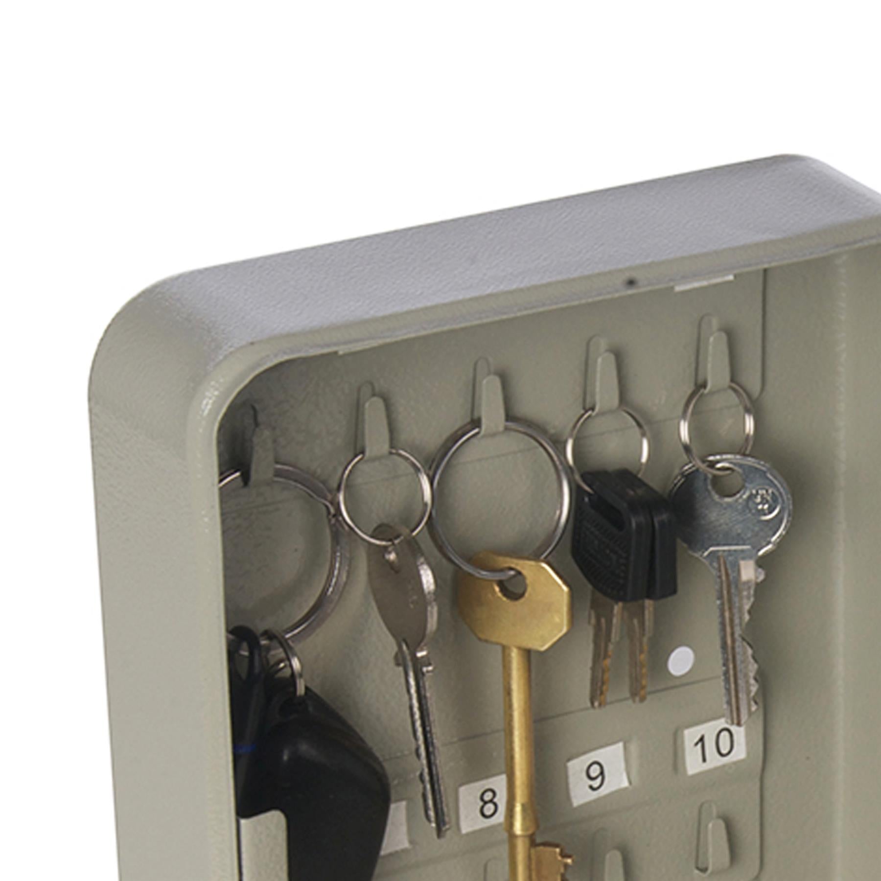 20-Key Cabinet Keyed - 200 X 160 X 75mm Metal Heavy Duty Steel Lockable