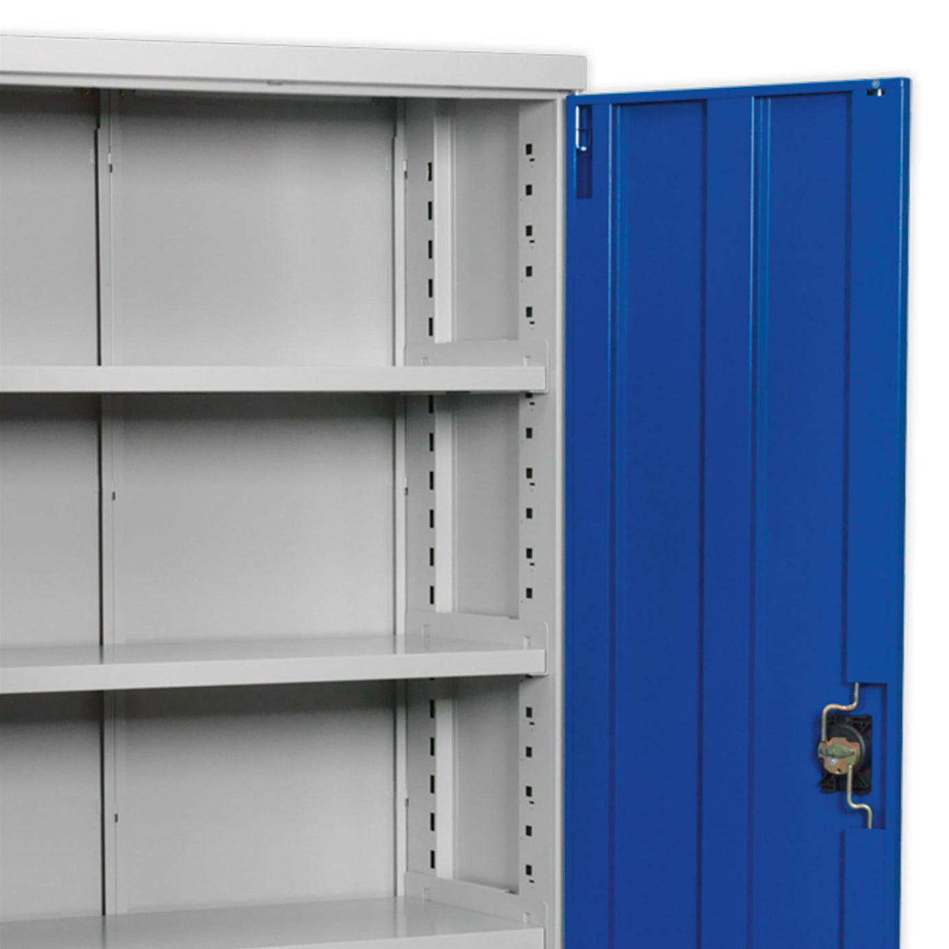 Sealey Industrial Cabinet 4 Shelf 1800mm  double door, freestanding