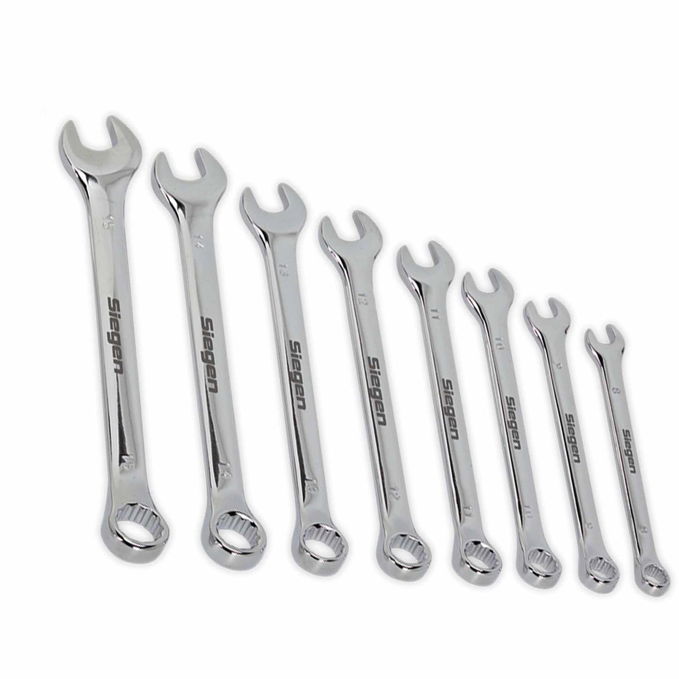 Sealey Combination Spanner Set 12pc Metric