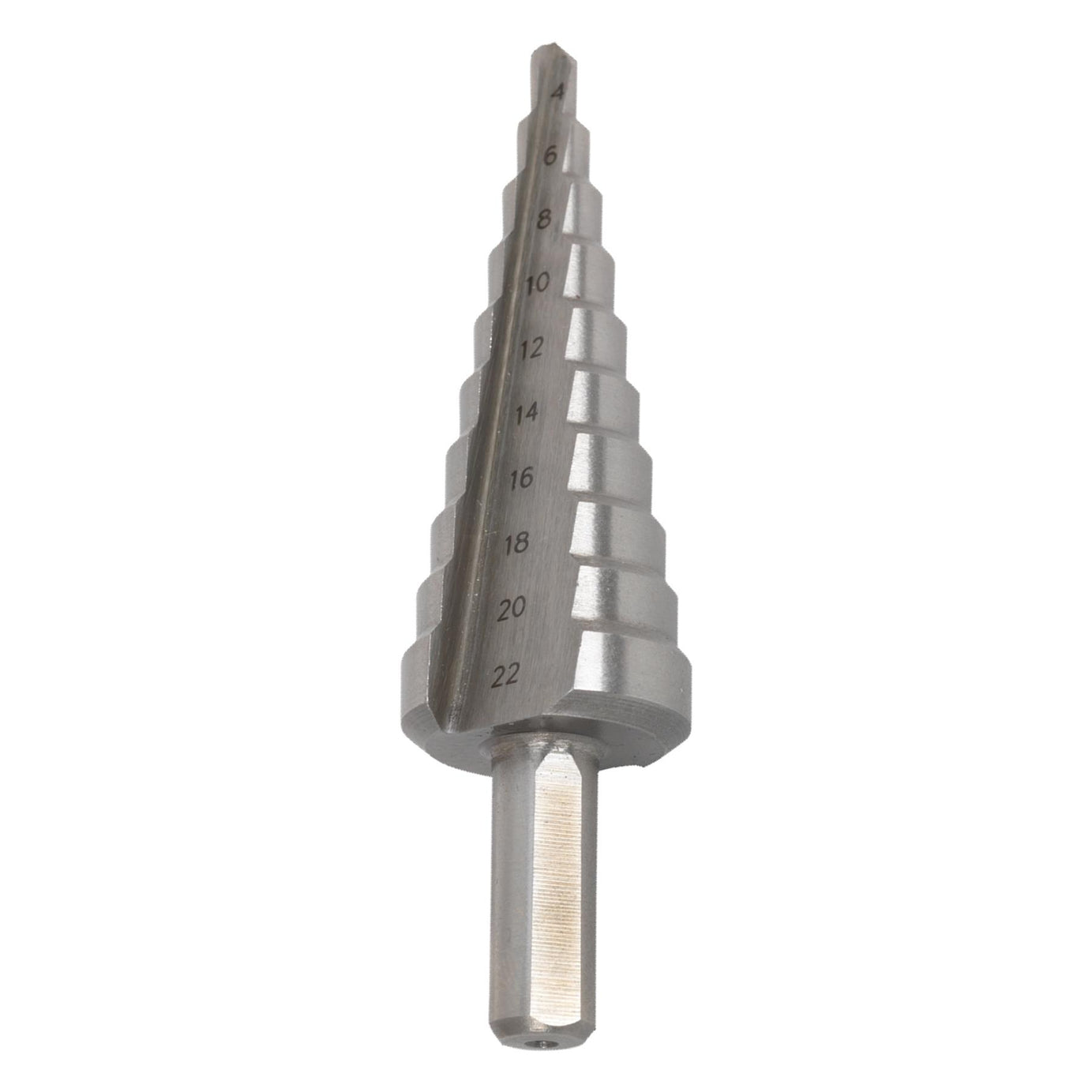 Sealey HSS 4341 Step Drill Bit 4-22mm Double Flute
