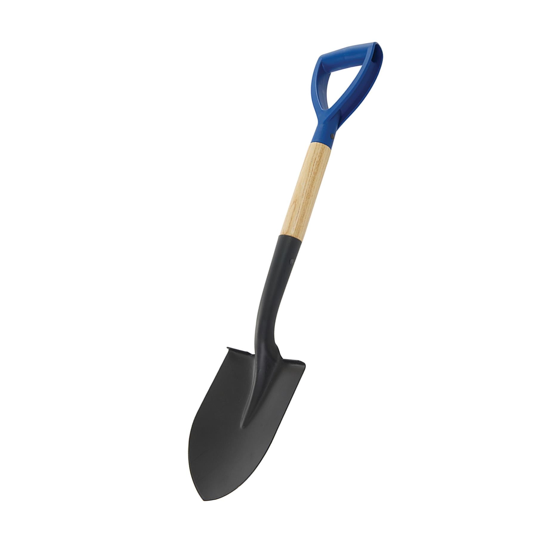 Wooden Round Head Micro Shovel 700mm Blade L X W: 210 X 150mm. Head Weight 0.5Kg