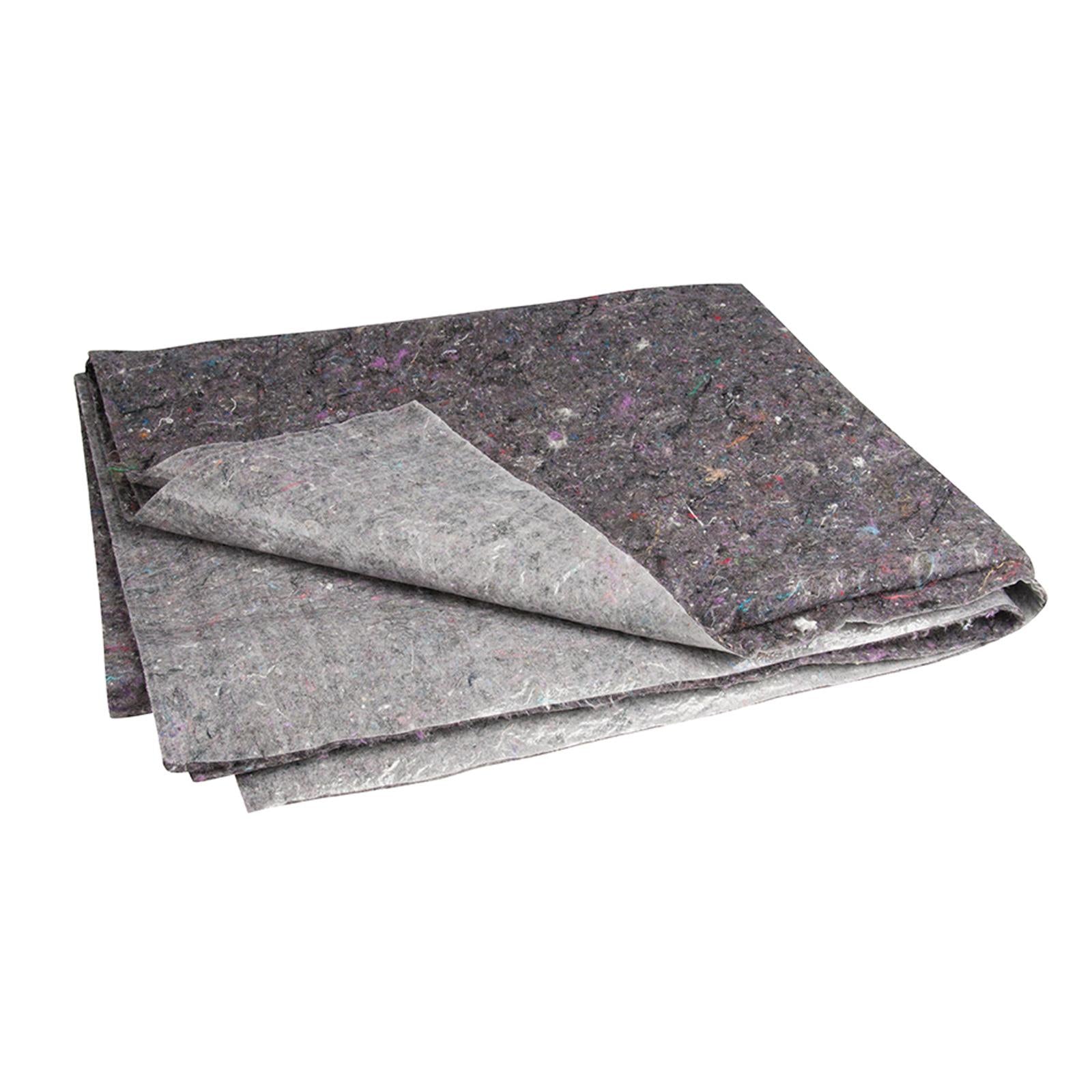 Dust Sheet Staircase Fleece - 1M X 10M Absorbent Surface & Slip-Resistant