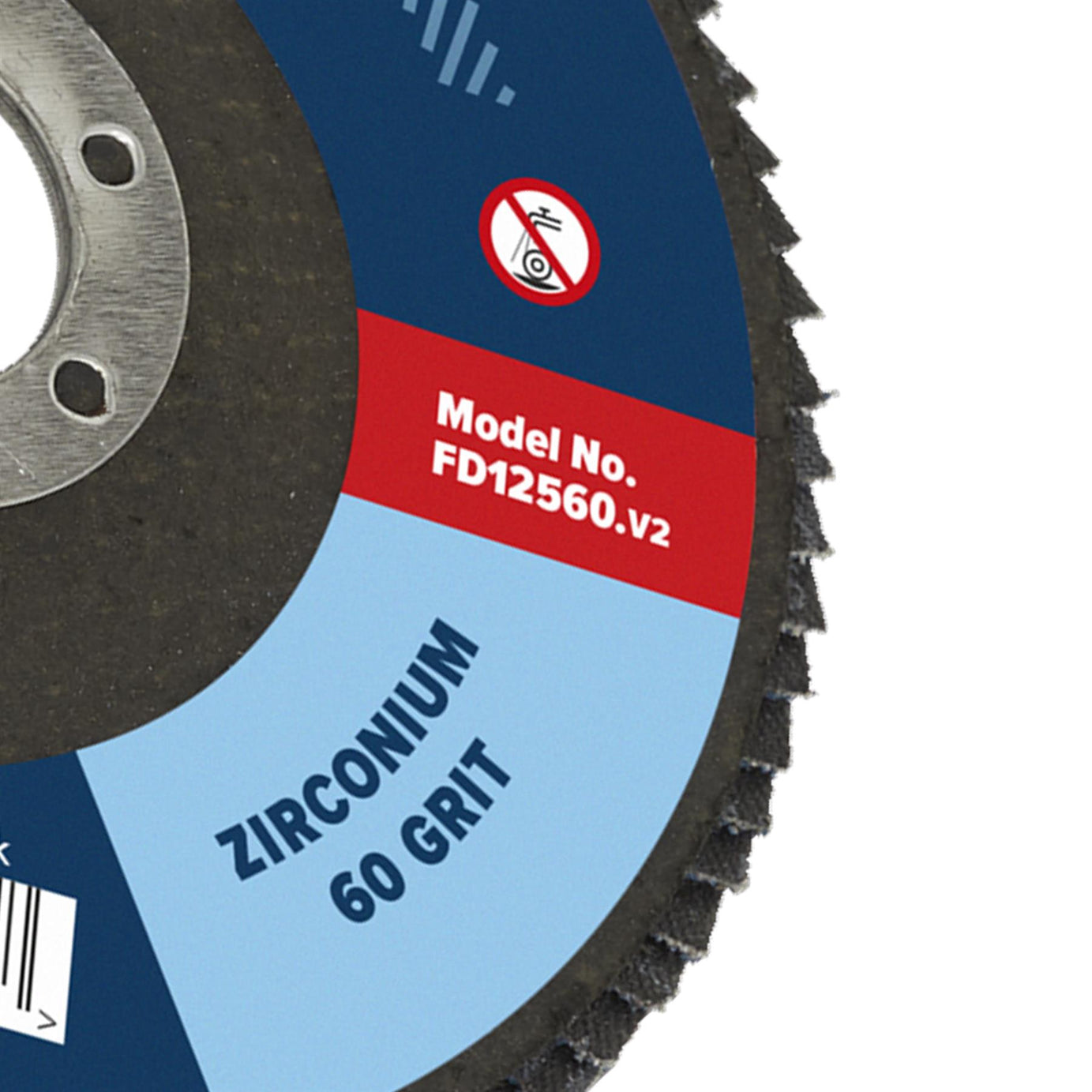 Sealey Flap Disc Zirconium �125mm �22mm Bore 60Grit