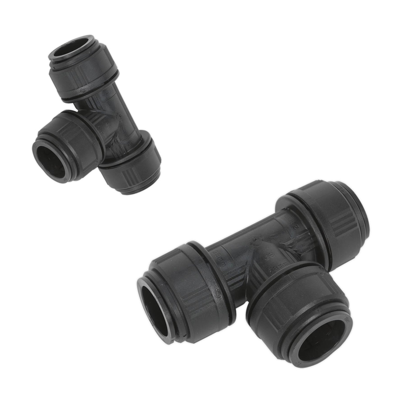 Sealey Equal Tee Ø28mm Pack of 5 (John Guest Speedfit® - PM0228E)