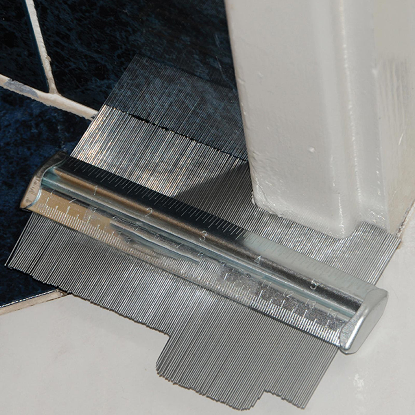 Steel Profile Gauge 150mm Woodwork Carpet Floor Laying Skirting Tiling