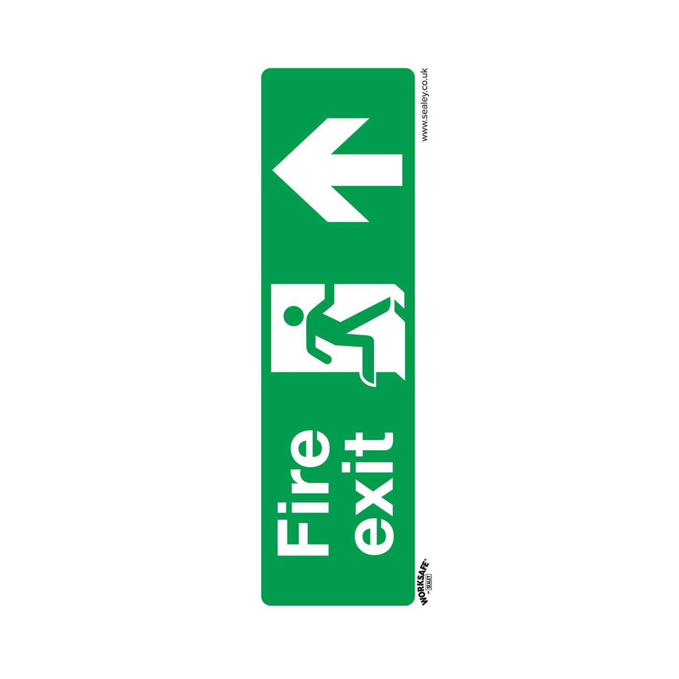 Safe Conditions Safety Sign - Fire Exit (Up) - Rigid Plastic