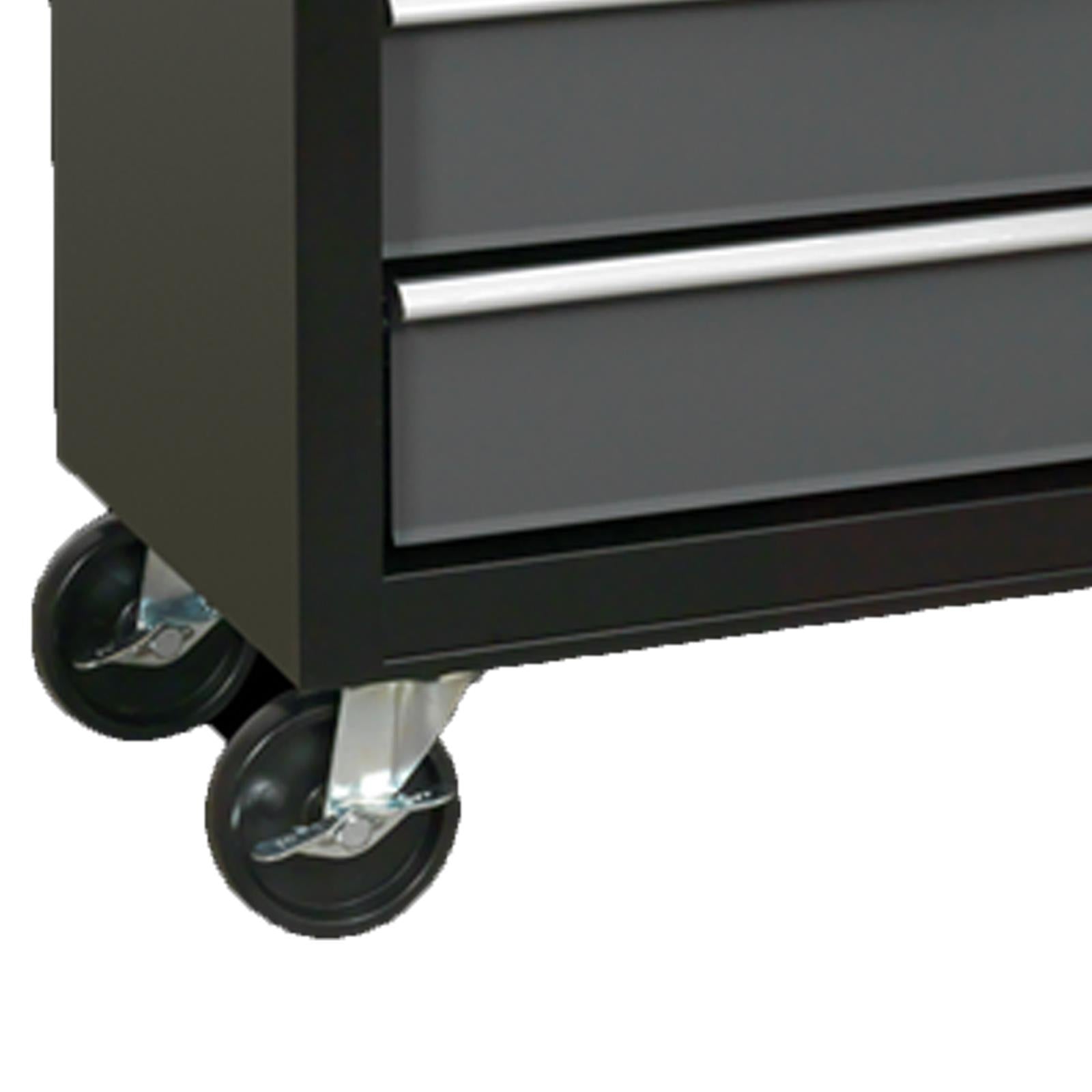 Sealey AP2505B Rollcab 5 Drawer with Ball Bearing Slides - Black/Grey