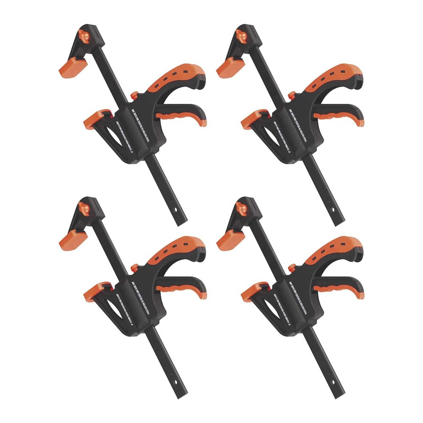 Sealey Ratchet Bar Clamp 150mm 4pc Set