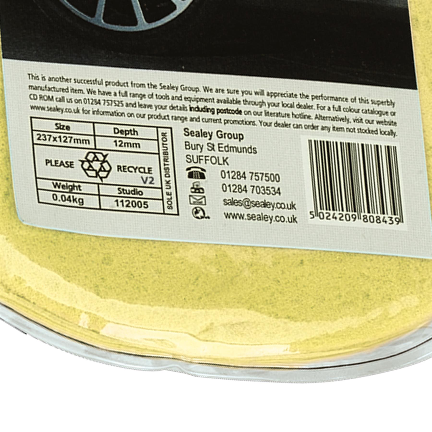 Sealey Large Compressed Sponge Cleaning Aids Car Cleaning