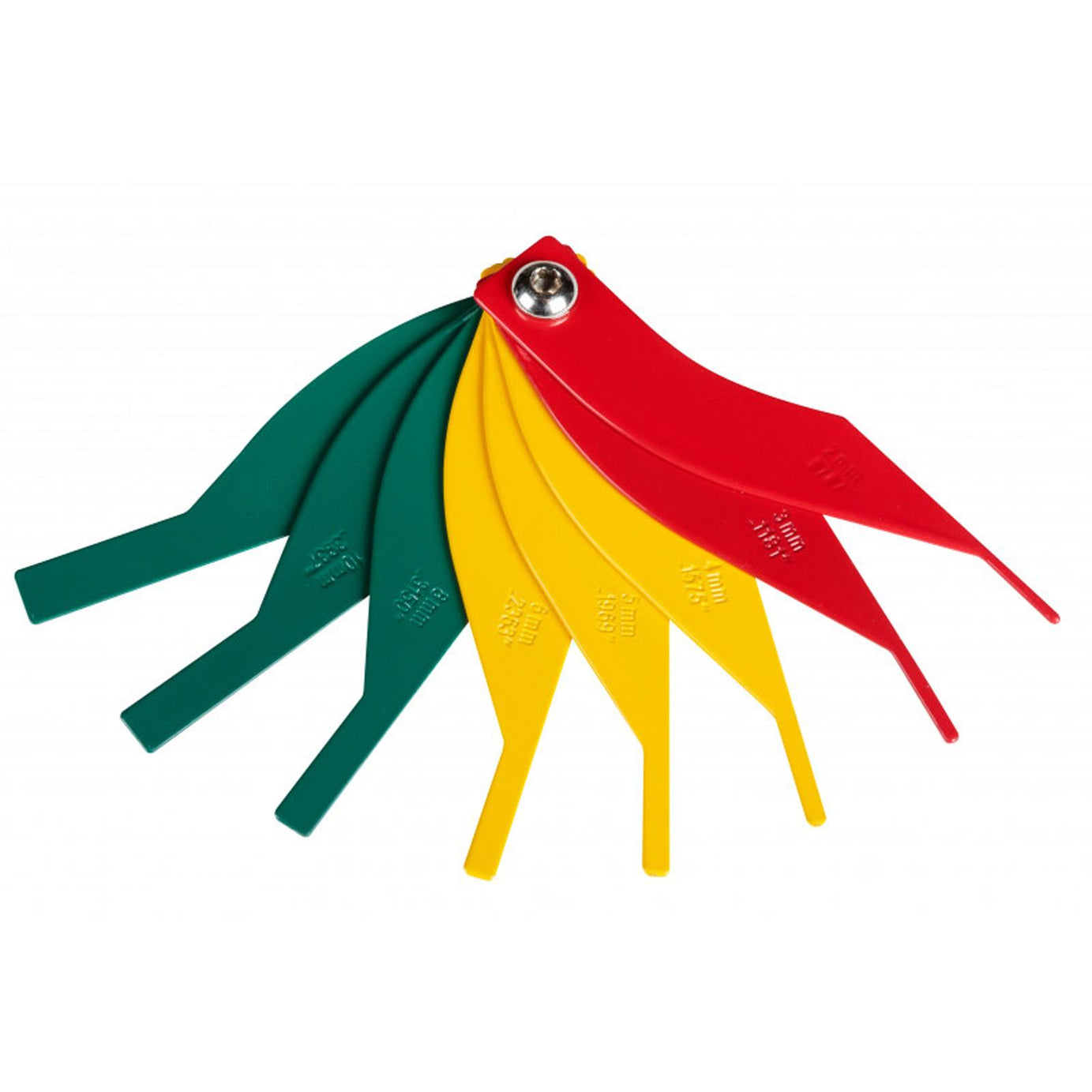 BlueSpot Brake Pad Thickness Gauge Thickness Measuring Brake Pad Gauge 2 - 12mm