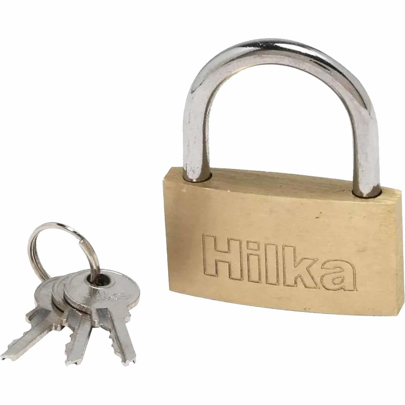 Hilka 40mm Brass Padlock