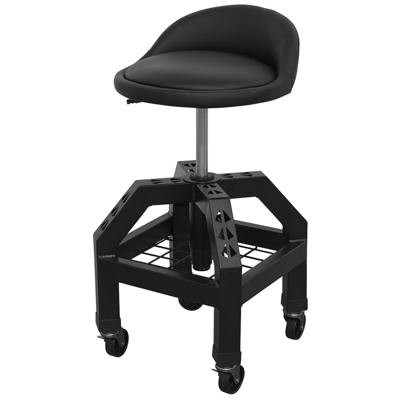 Sealey Creeper Stool Pneumatic w/ Adj. Ht. Swivel Seat & Back Rest